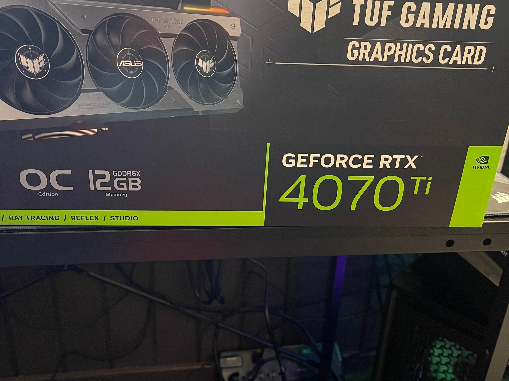 Asus TUF GAMING OC GeForce RTX 4070 Ti