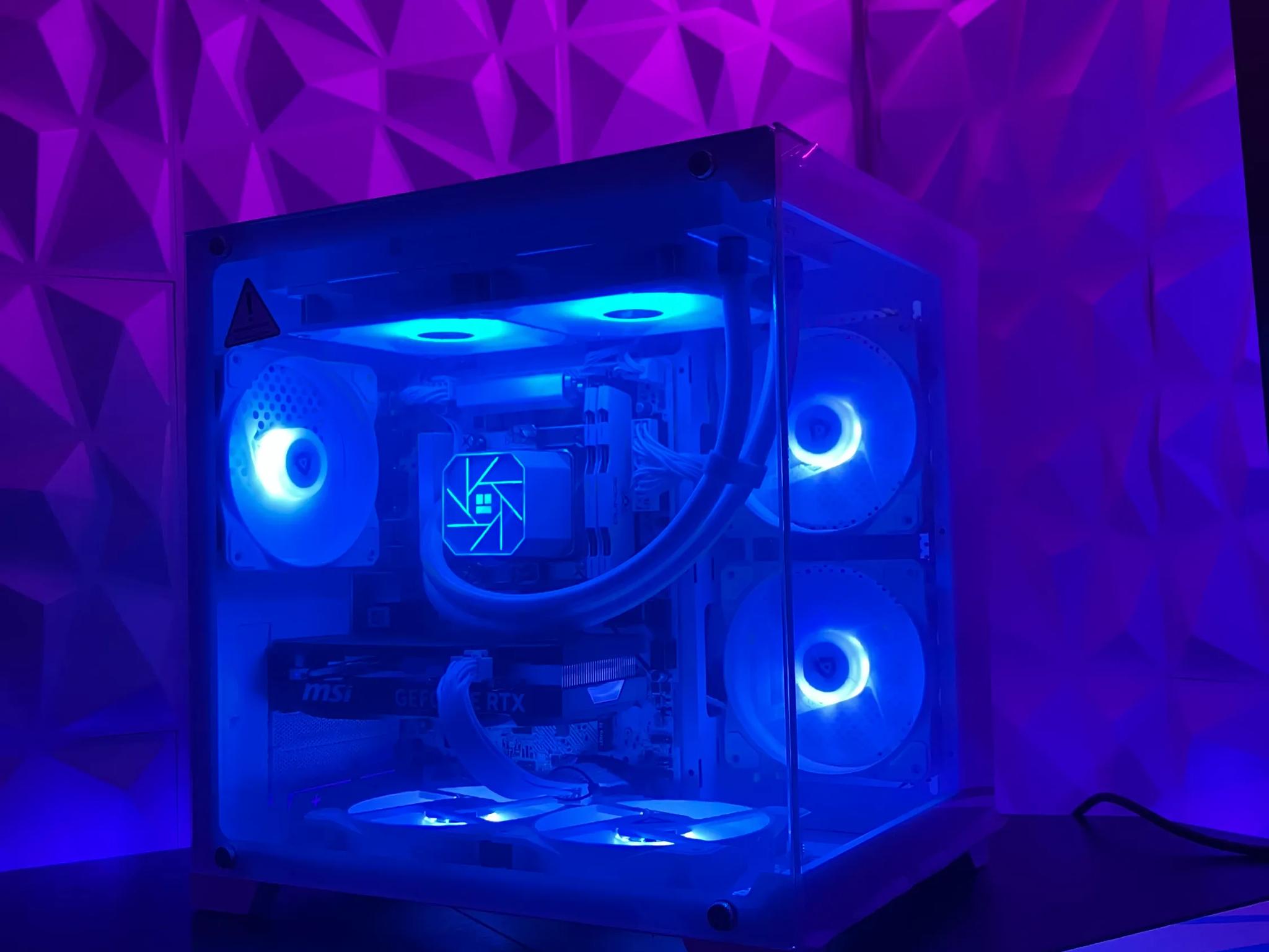 SNOW STORM 2.0 | All-White RGB Gaming PC | RTX 4060 | Intel i7-12700KF | 32GB DDR5