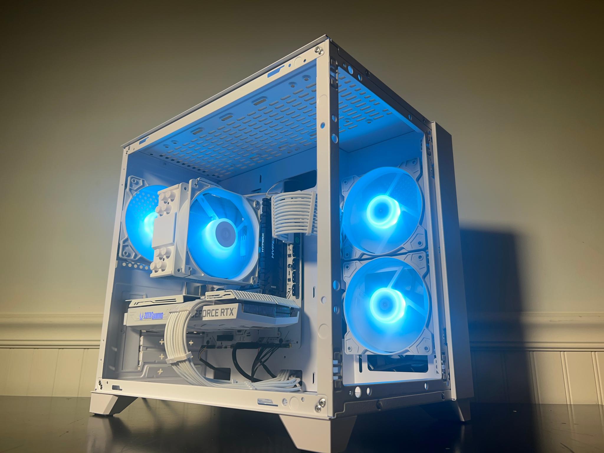 ⚪️Whiteout Midrange RTX Gaming PC | Rtx 3060 12gb | Ryzen 5 3600 | 32gb Ram | WiFi | Windows 11 Pro
