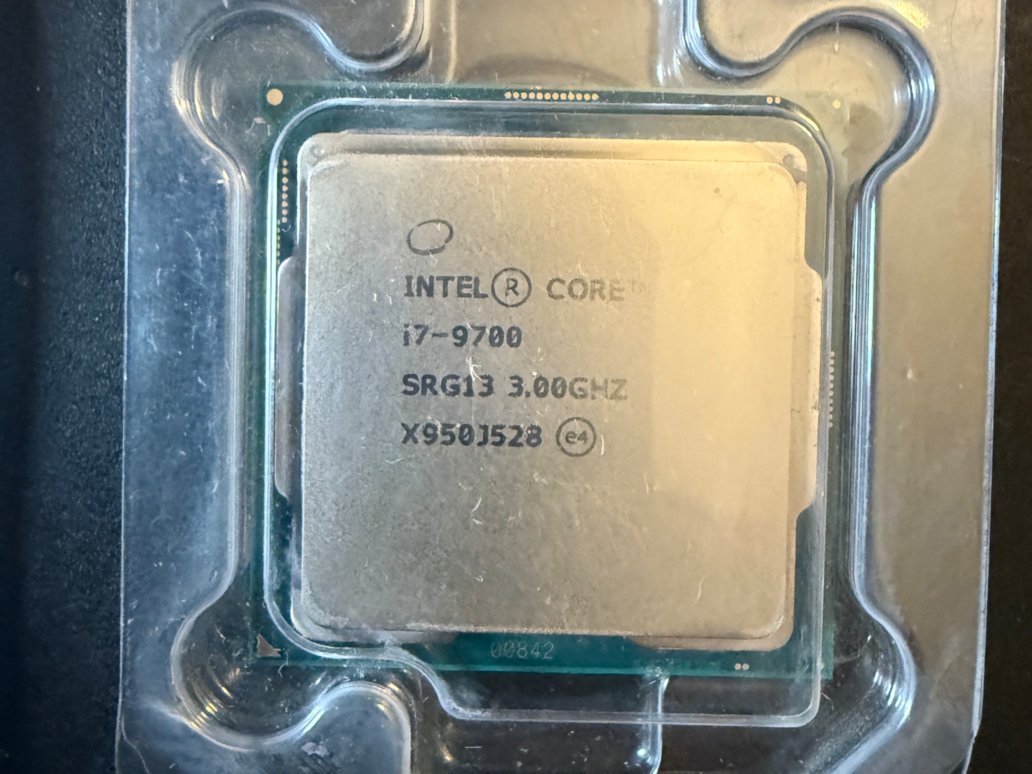 Intel i7-9700 8-core 8-thread CPU