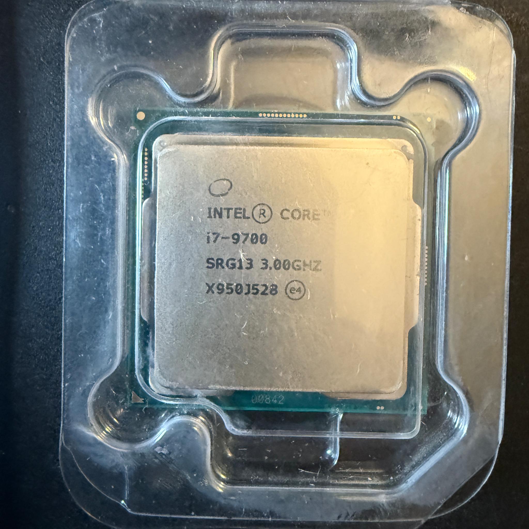 Intel i7-9700 8-core 8-thread CPU