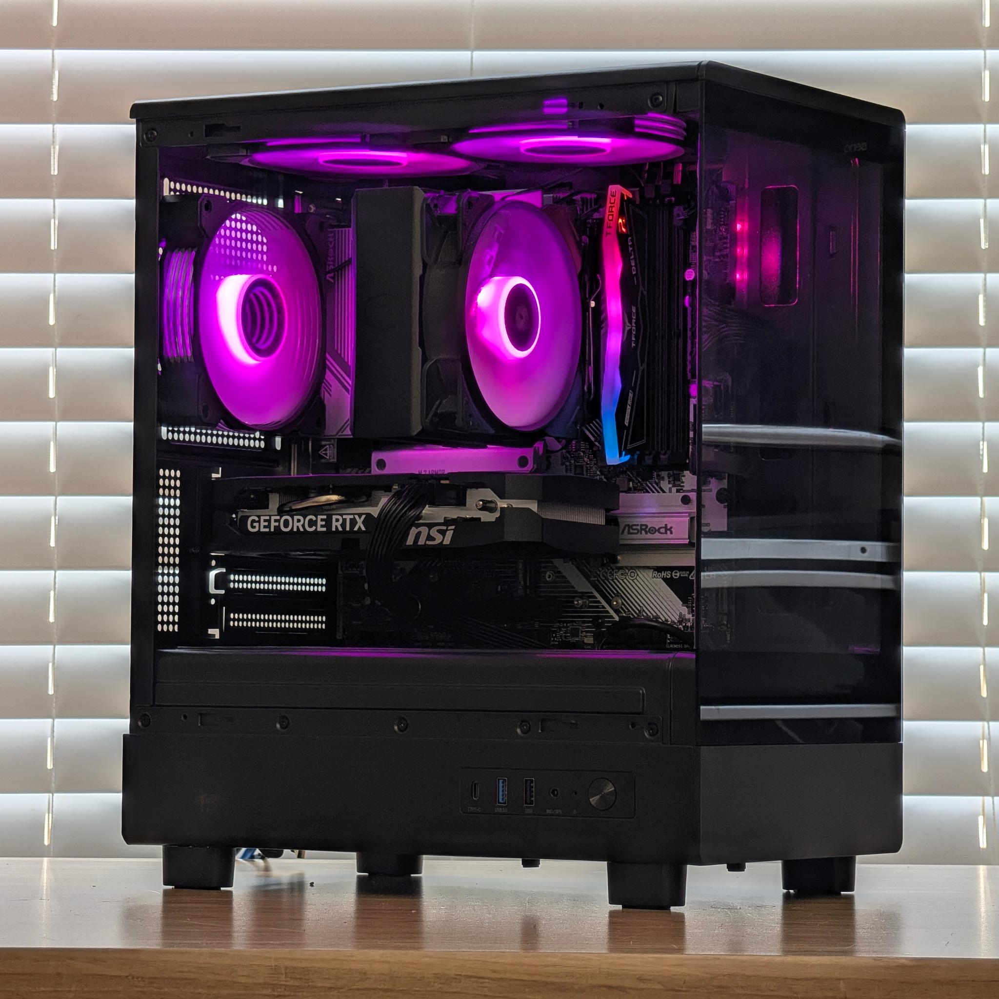🌈🖤Ryzen 5 7600 | RTX 5060 | 1TB SSD | Gaming PC🖤🌈