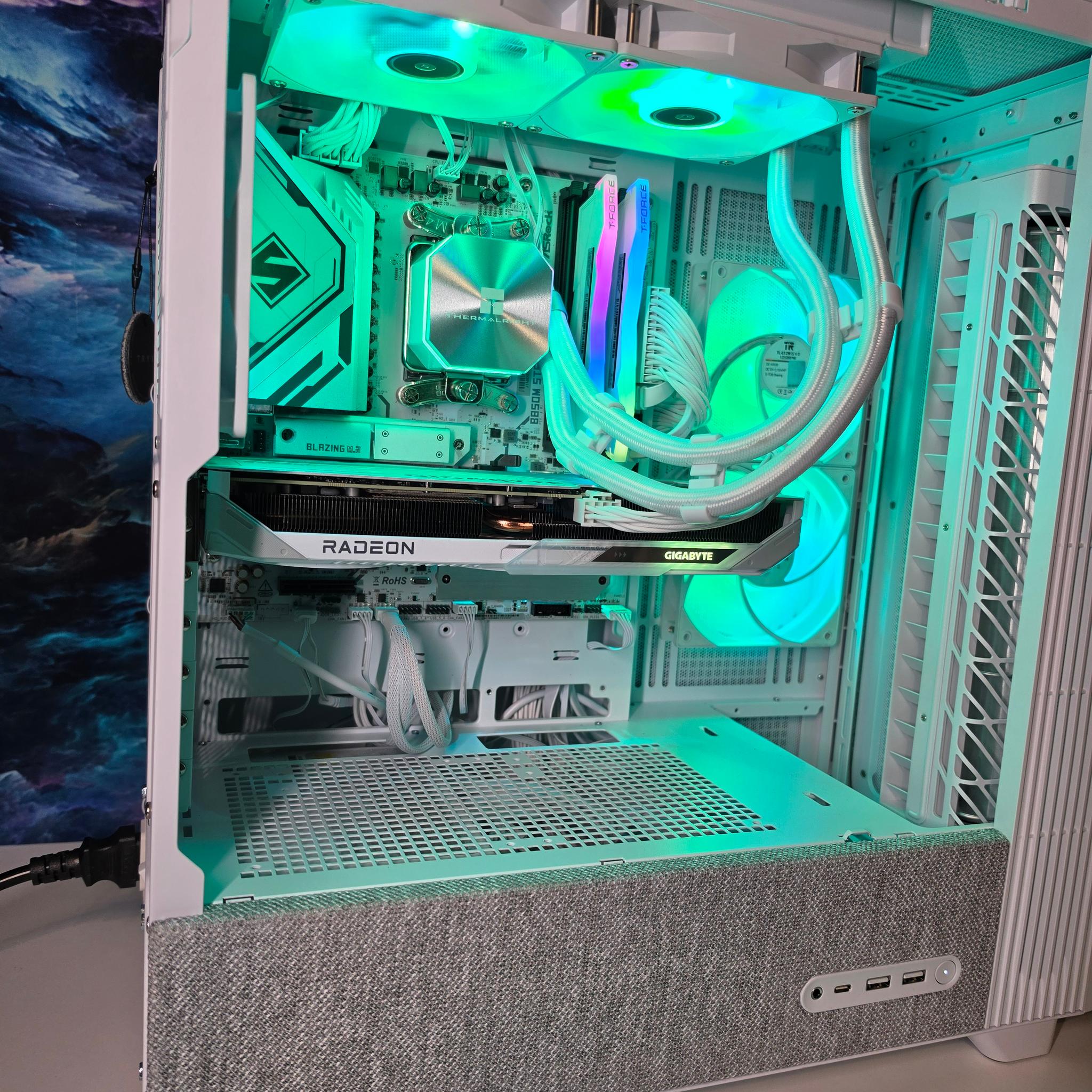 Gigabyte RX 9060 XT 16gb + Ryzen 9600x PC Build #101