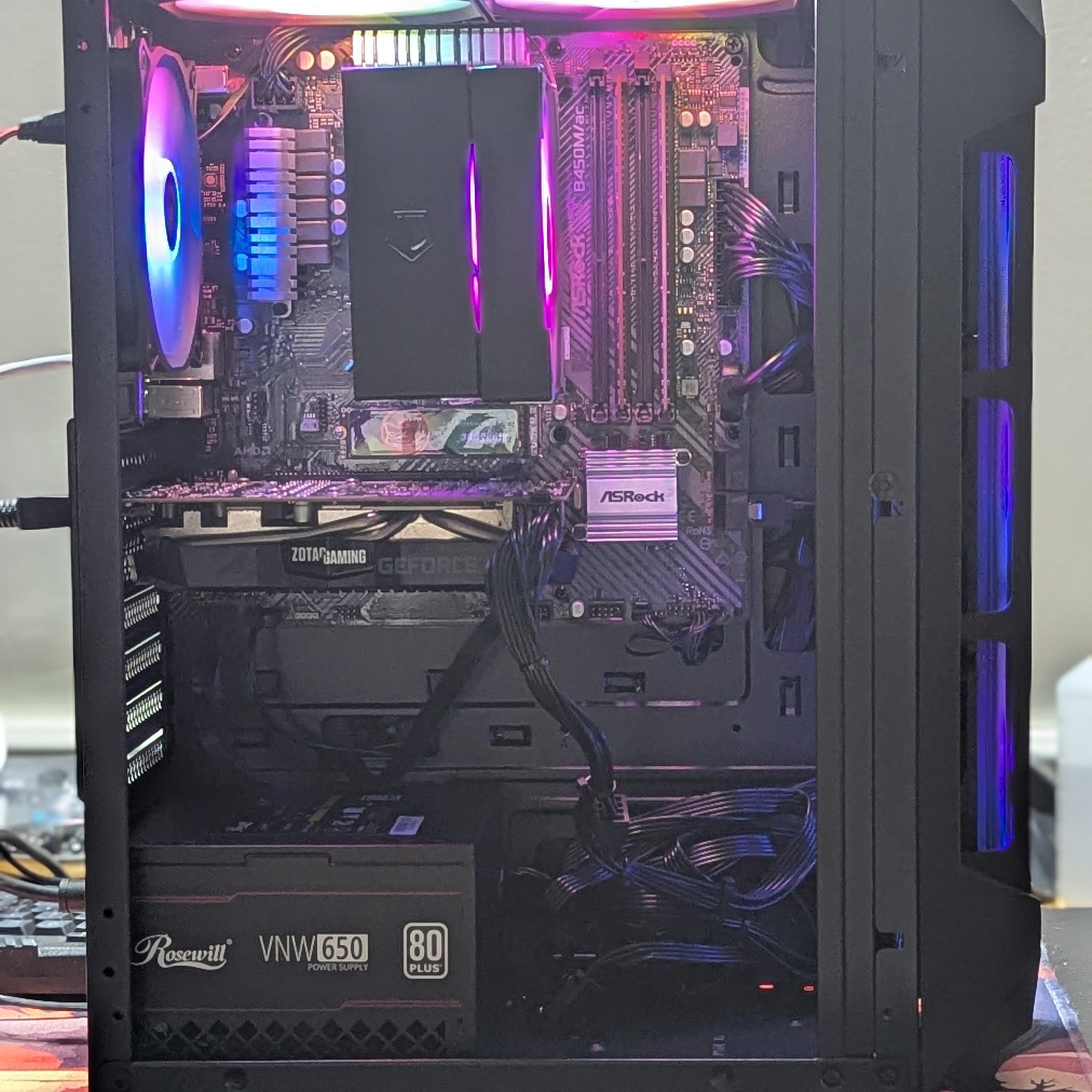 Gaming PC| AMD Ryzen 5 2600X|Nvidia GeForce GTX 1660 Super|1 TB SSD|16 GB DDR4| Windows 11 Home