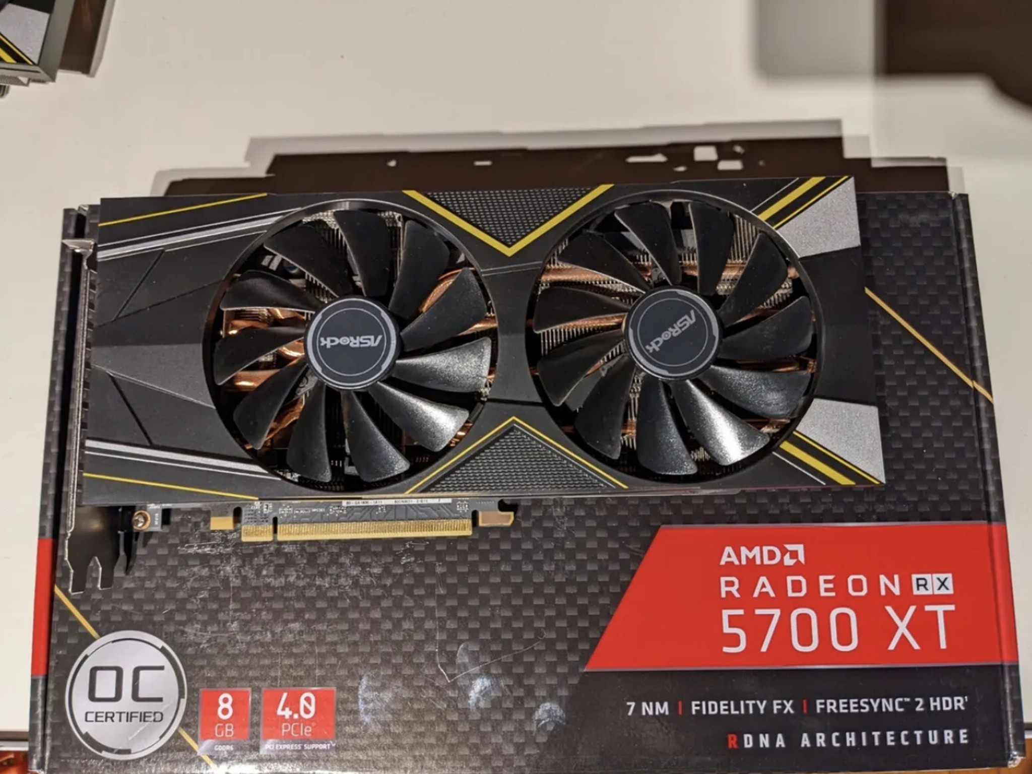RX 5700 XT 8GB GDDR6 Graphics Card ASRock