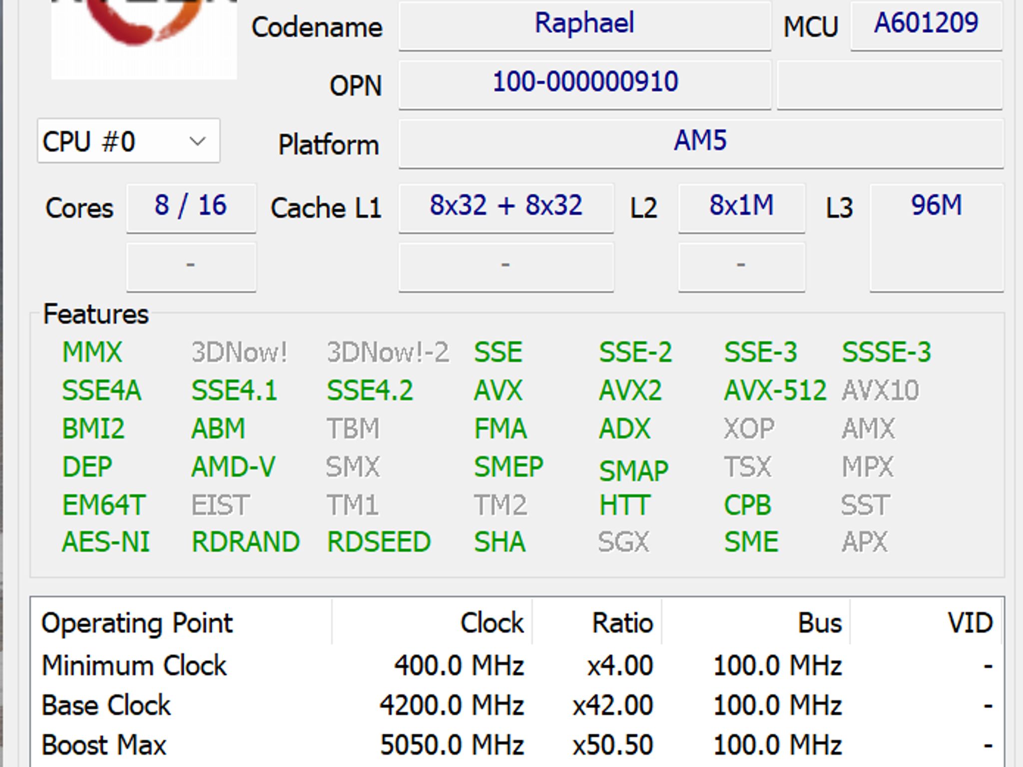 AMD Ryzen 7 7800X3D 8-Core 16-Thread 4.2GHz–5GHz AM5 Gaming CPU Processor