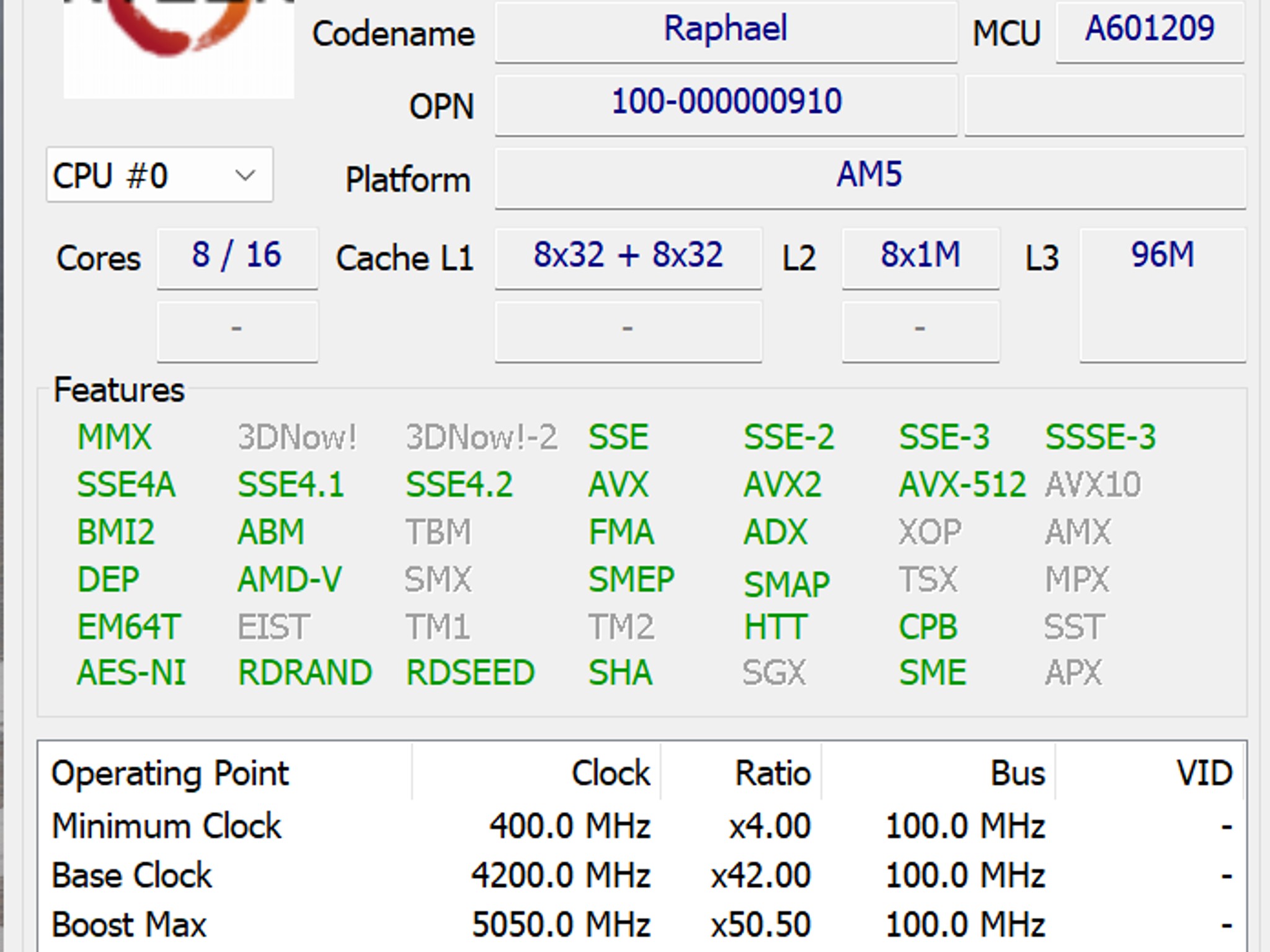 AMD Ryzen 7 7800X3D 8-Core 16-Thread 4.2GHz–5GHz AM5 Gaming CPU Processor