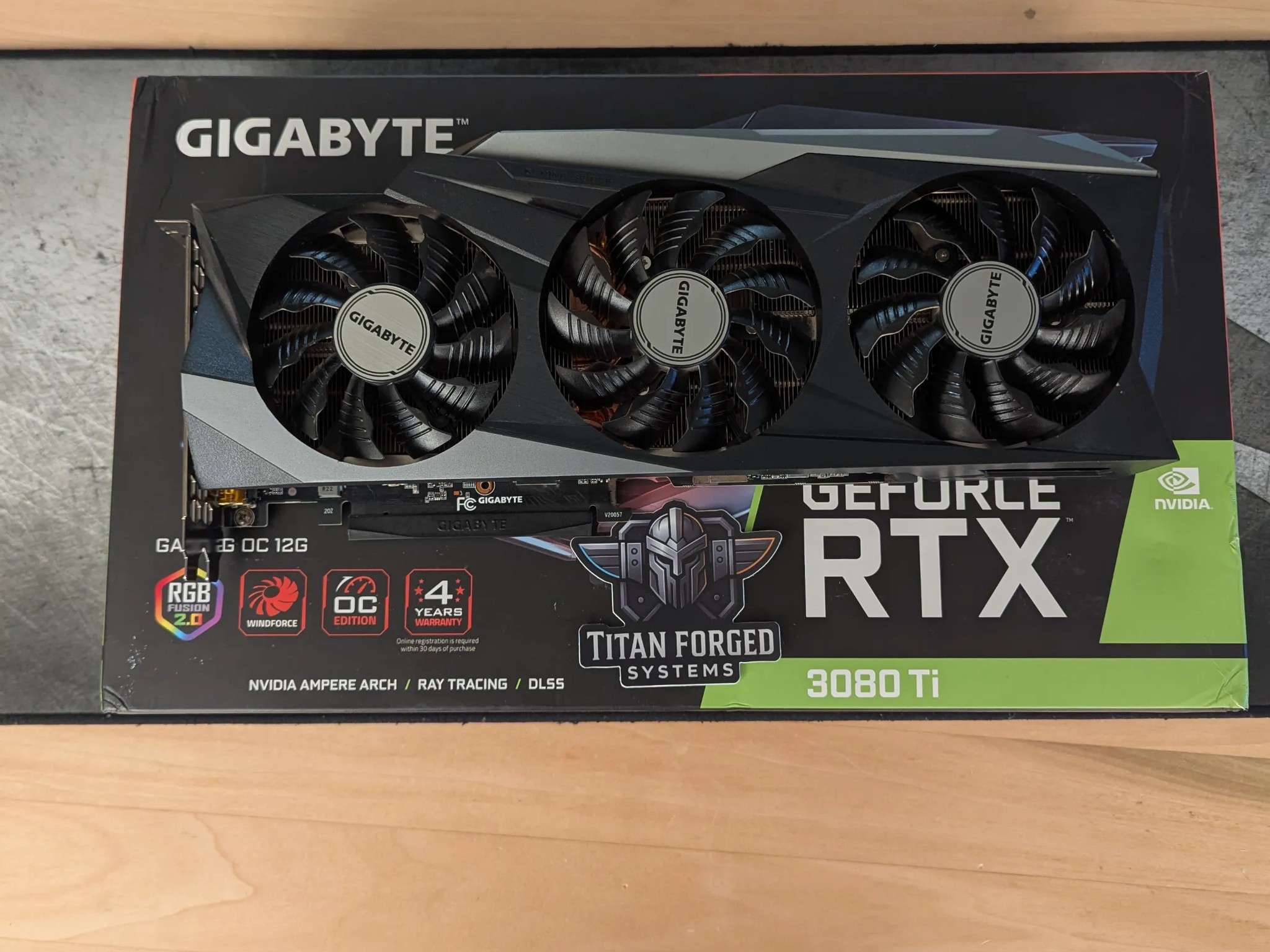 🌀 Gigabyte 3080 Ti Gaming OC – 12GB GDDR6X | Triple-Fan WINDFORCE | 4K Powerhouse