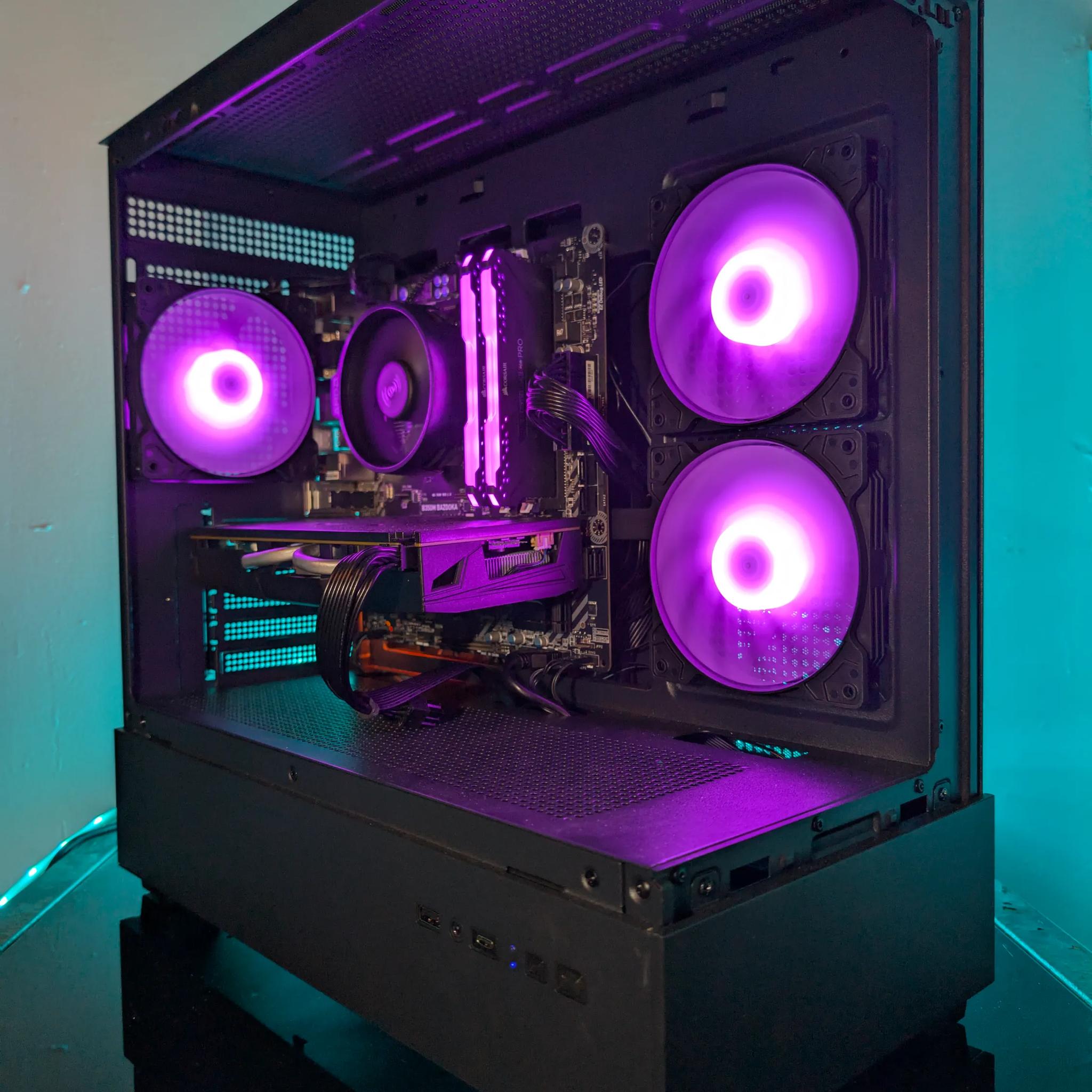 Ryzen 7 1700X, RX580 GAMING AND STREAMING PC