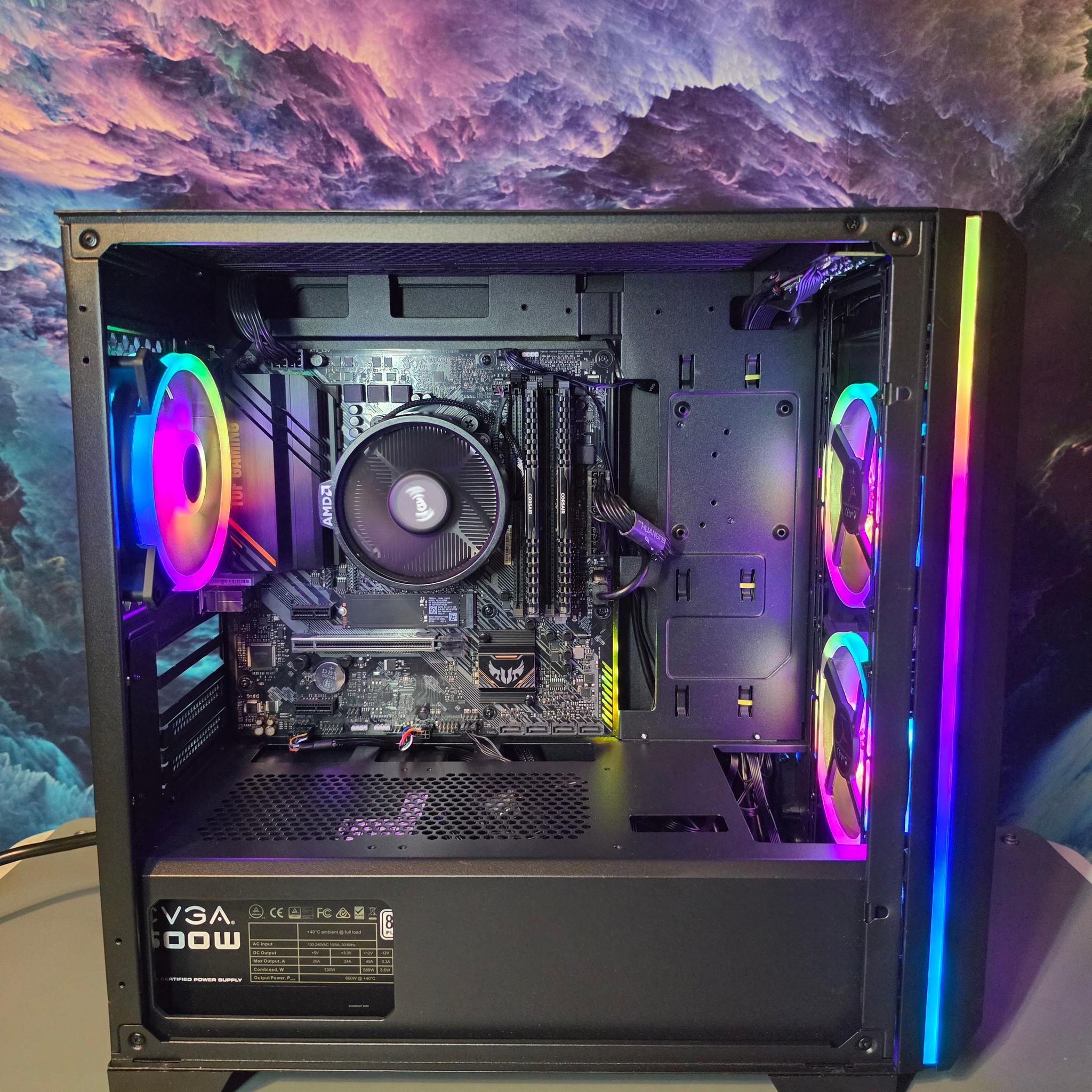 *READ* Ryzen 2200g + 16gb ddr4 Barebones PC Build #68