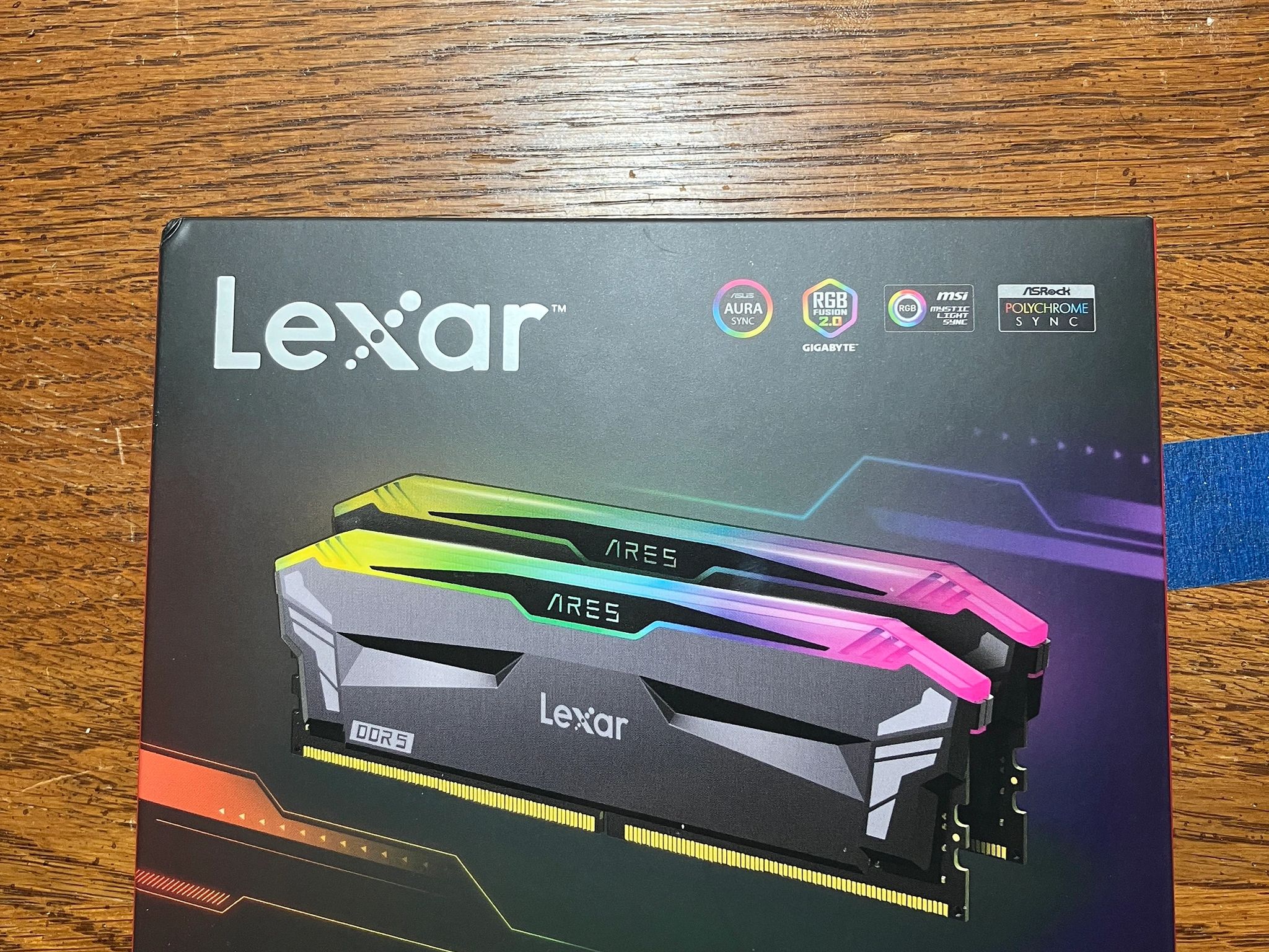 Lexar ARES 32GB (2x16GB) DDR5 RAM 6000MHz Desktop Memory