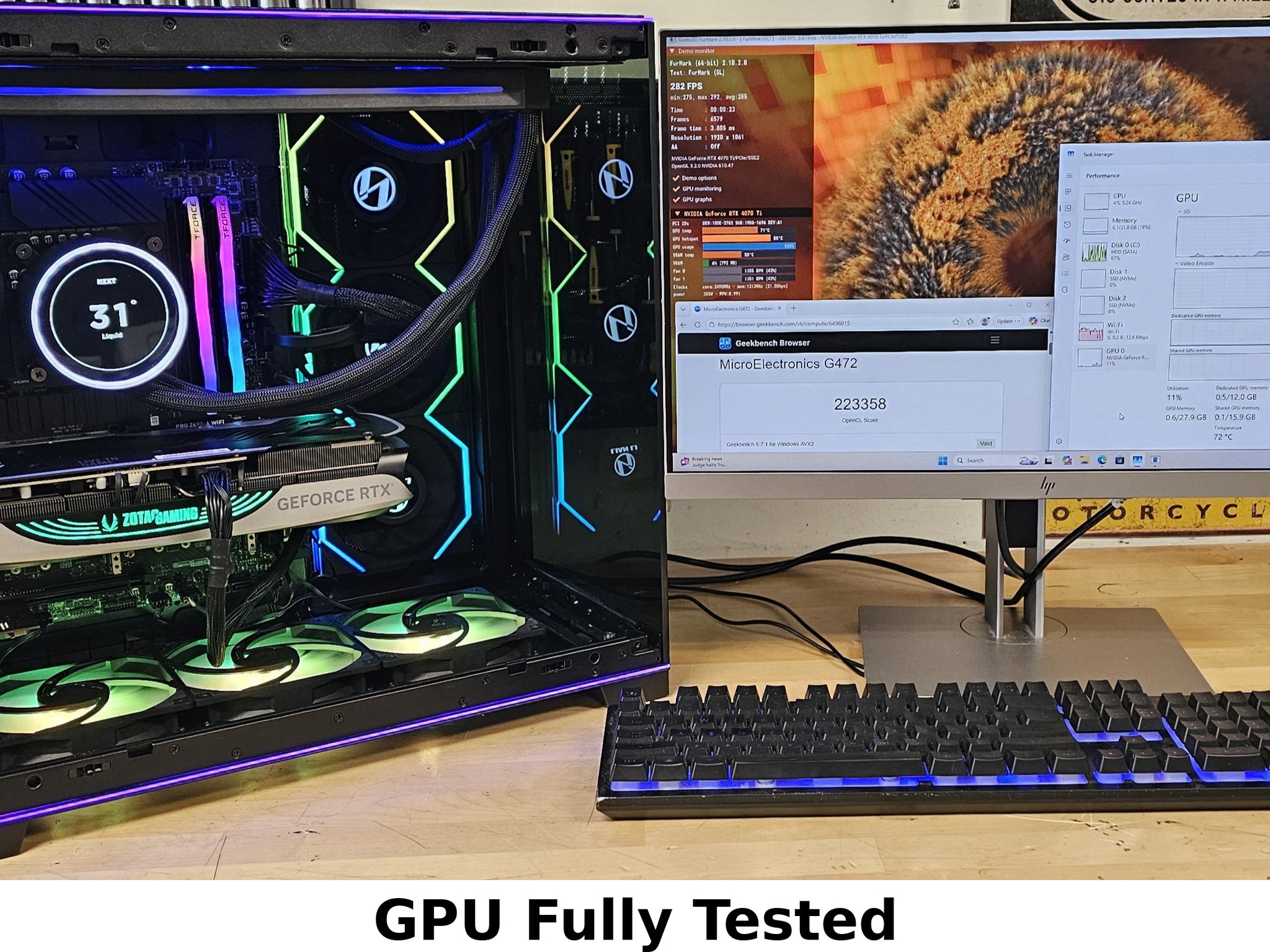RTX 4070 Ti ZOTAC Gaming 12GB