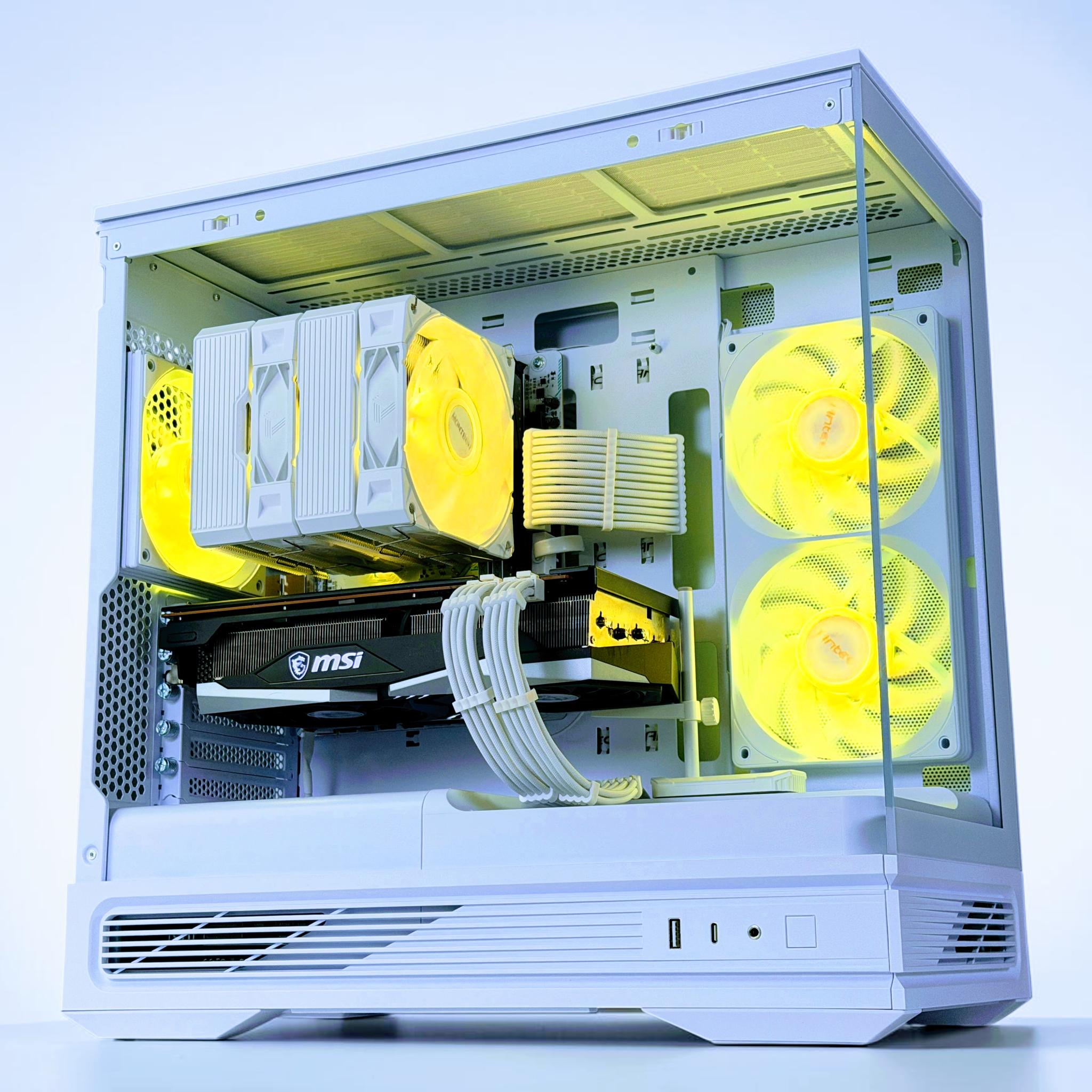 🤍🧊 Iceberg🤍🧊-Gaming PC❄️AMD RX 6700 XT 12GB❄️ AMD Ryzen 5 5500❄️16GB DDR4 RAM❄️1 TB SSD