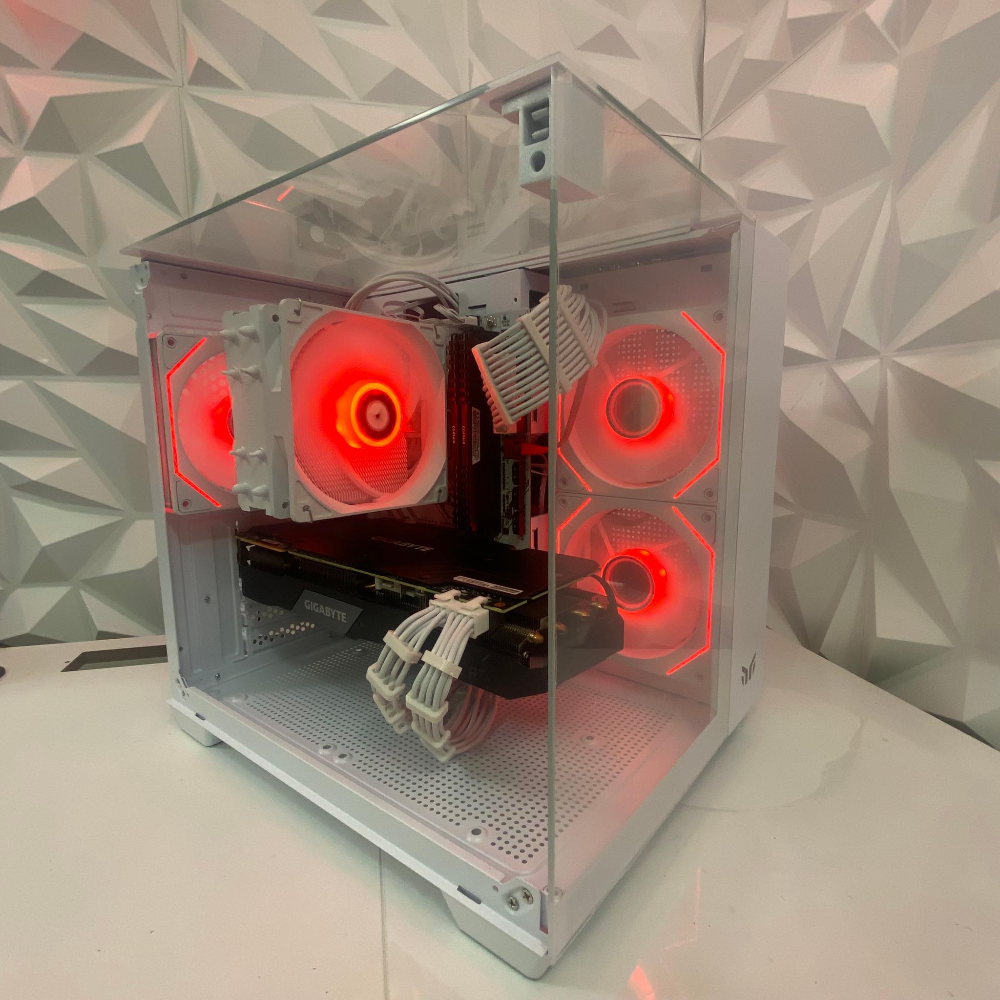 🎅🎅 White Elite Build – Ryzen 5 3600 + RTX 2070 Super 8GB | 1080p/1440p High FPS Ready