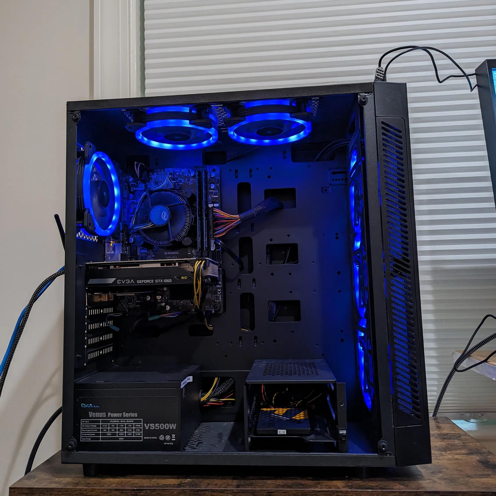 JT-1 | i5-3570 | GTX 1060 | 16GB RAM | 512GB SSD | Wi-Fi | Windows