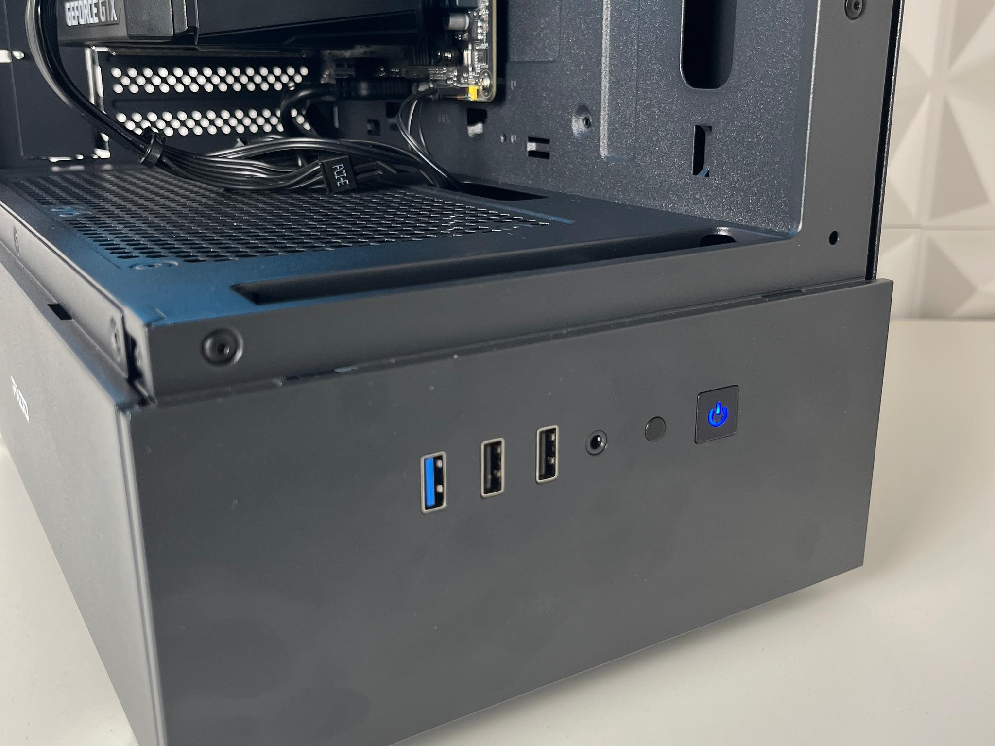 🩵🖤 | Black RGB Gaming PC | i5 10400T + GTX 1660 6GB | 16GB