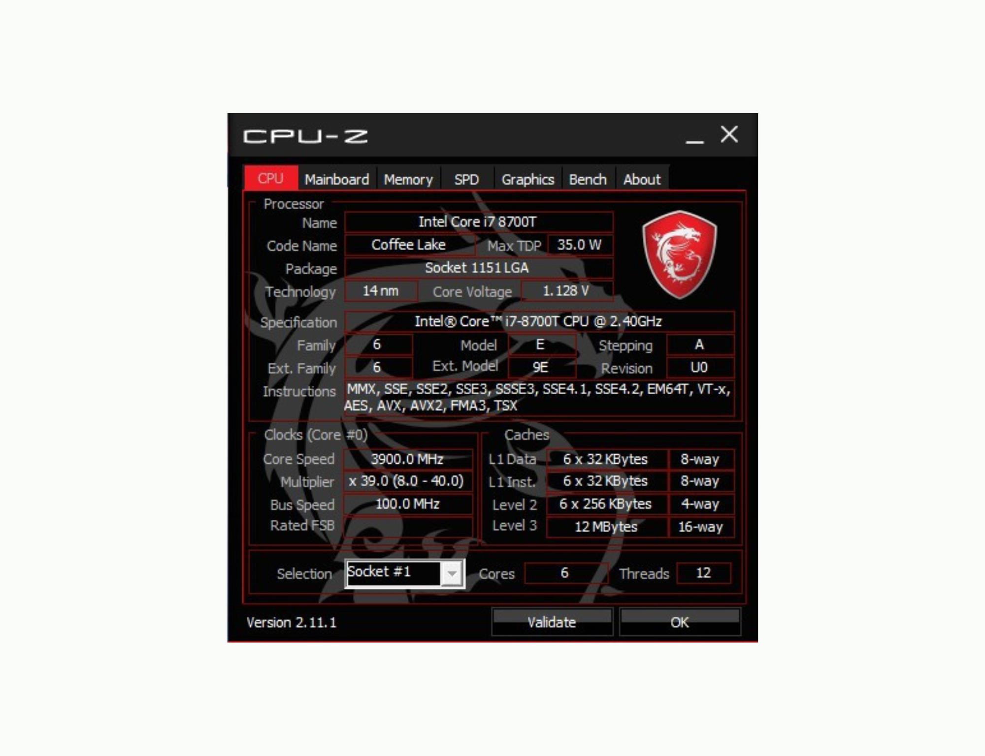 Custom Gaming PC - Intel i7-8700, GTX 1660, 16GB RAM, 500GB SSD - Black Case