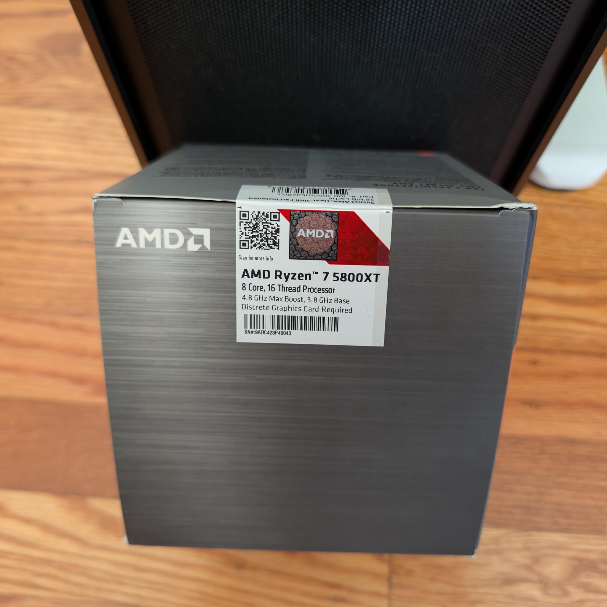 Brand New Factory Sealed AMD Ryzen 7 5800XT