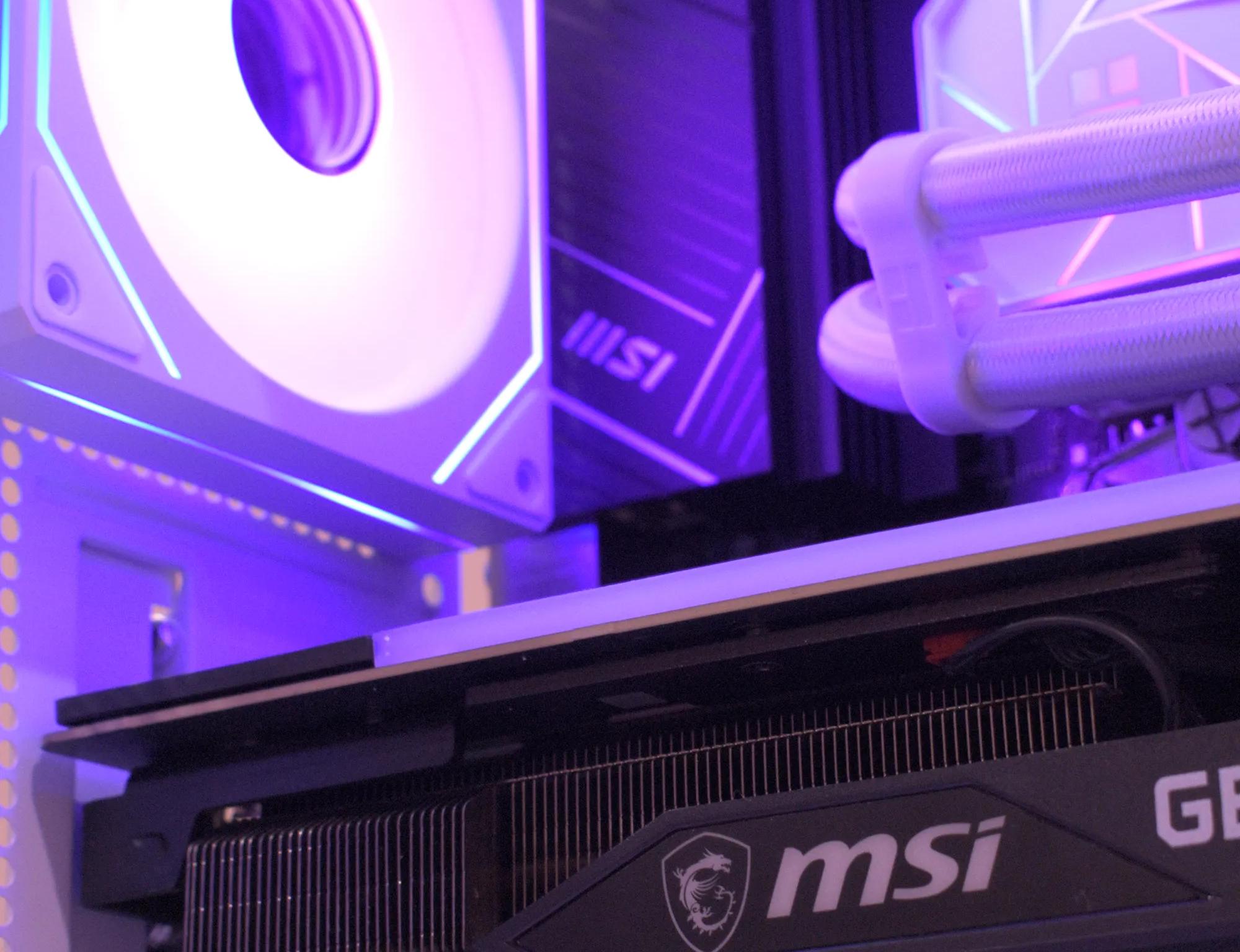 Gaming PC | Ryzen 7 7700 | RTX 3080 10GB | 32GB DDR5 | 1TB nVME SSD | 1440p White Gaming PC RGB