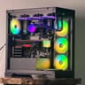 FREE SHIPPING 🖤 🌈 Black RGB Gaming PC | RX 6900 XT 16GB | Ryzen 7 5700x | 1TB SSD | 32 GB DDR4