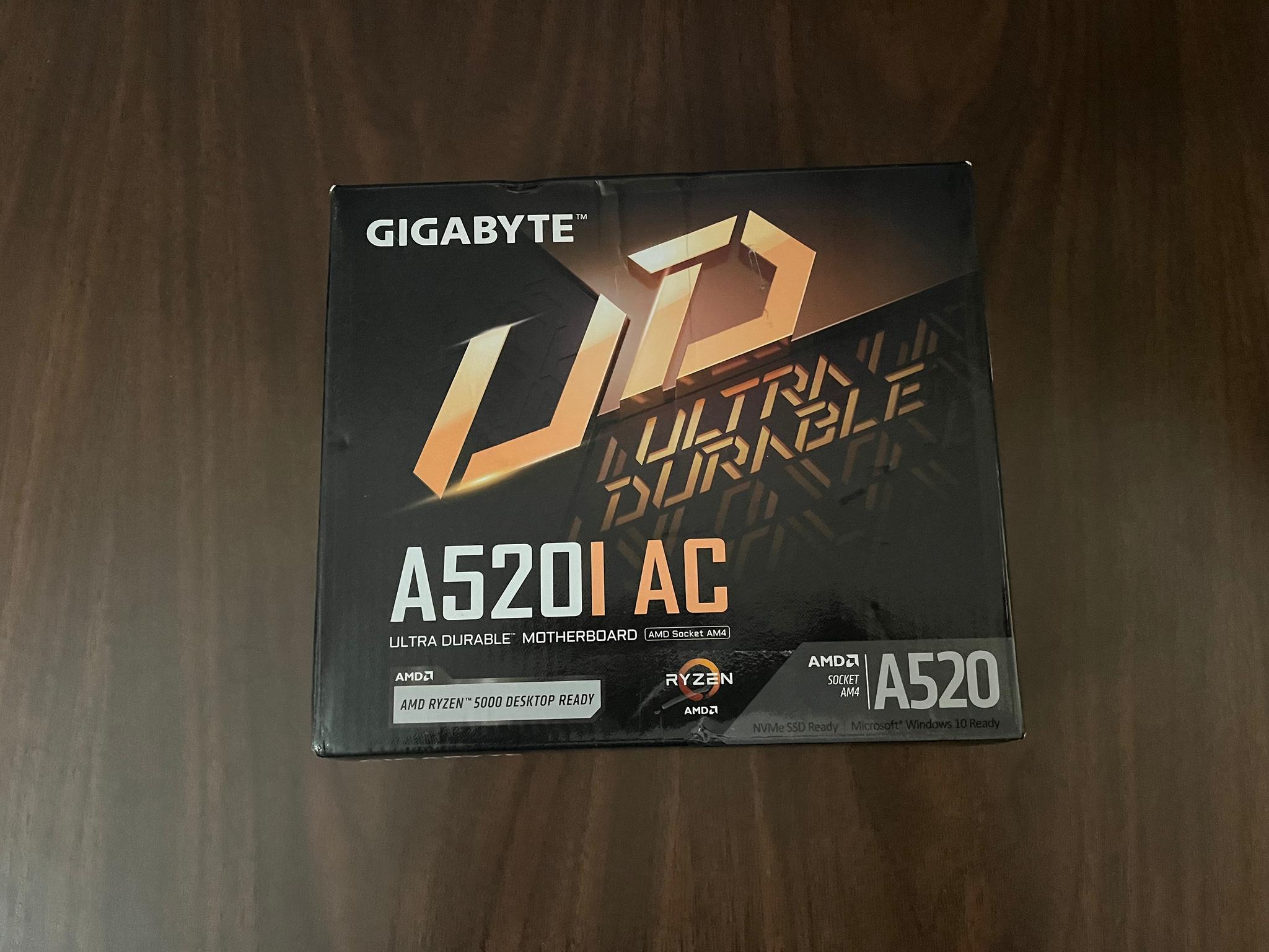 Gigabyte Mini ITX AM4 Motherboard - A520I AC
