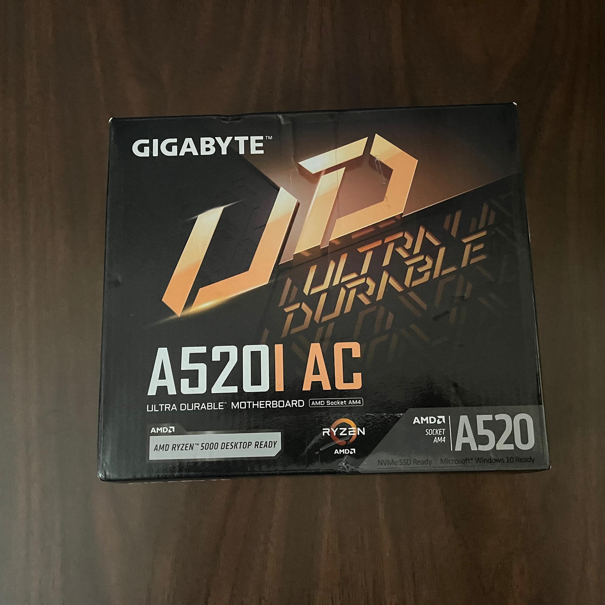 Gigabyte Mini ITX AM4 Motherboard - A520I AC