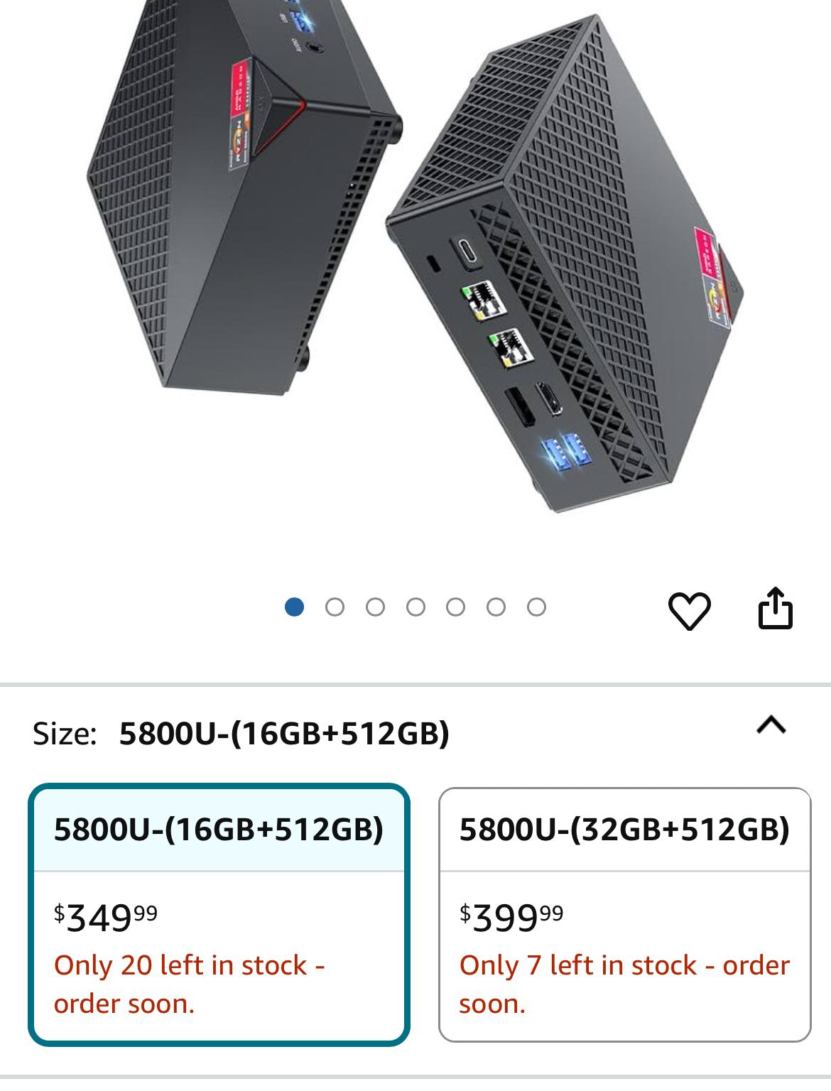 120$ ACE MAGICIAN MINI PC
