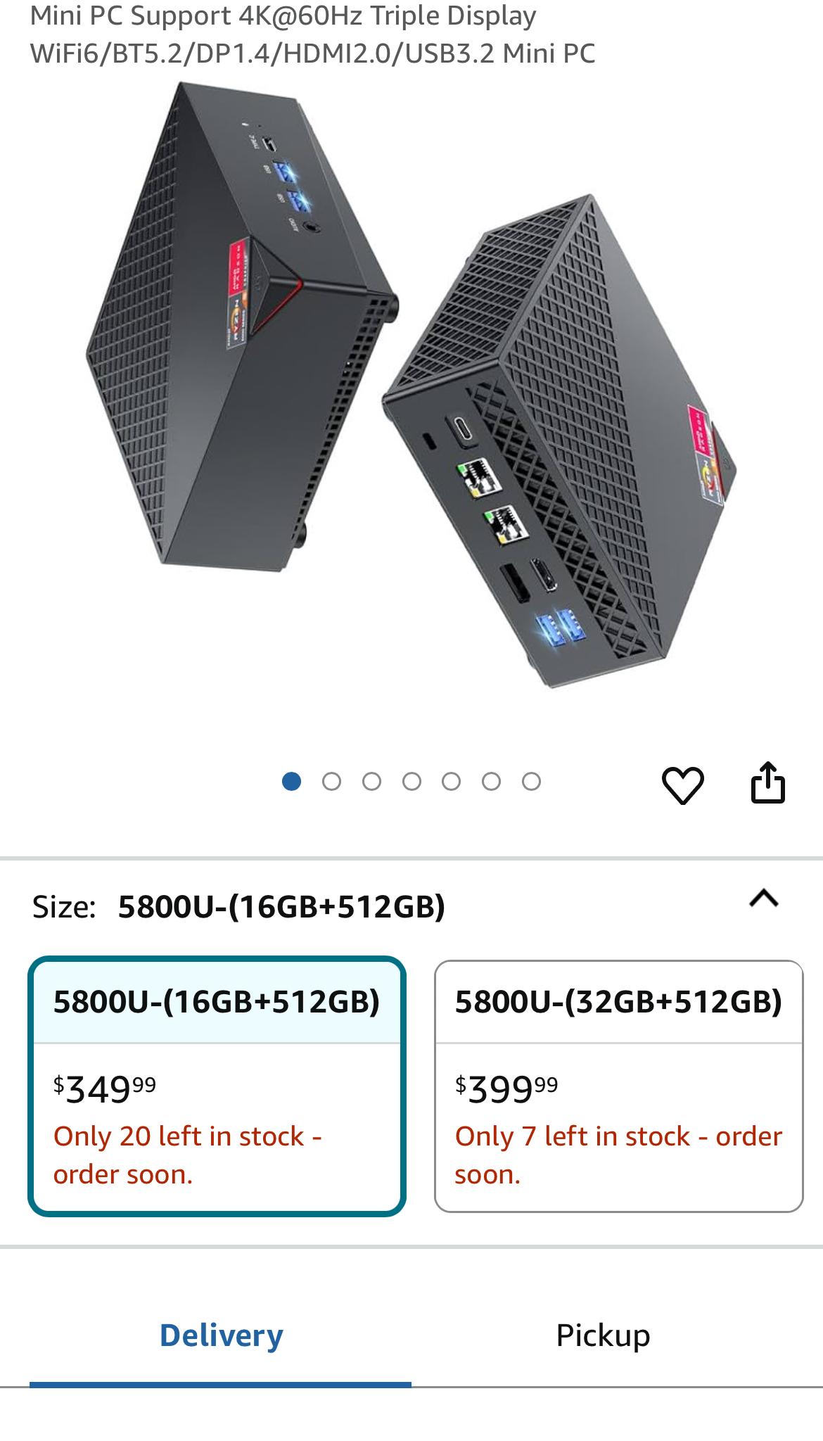 120$ ACE MAGICIAN MINI PC