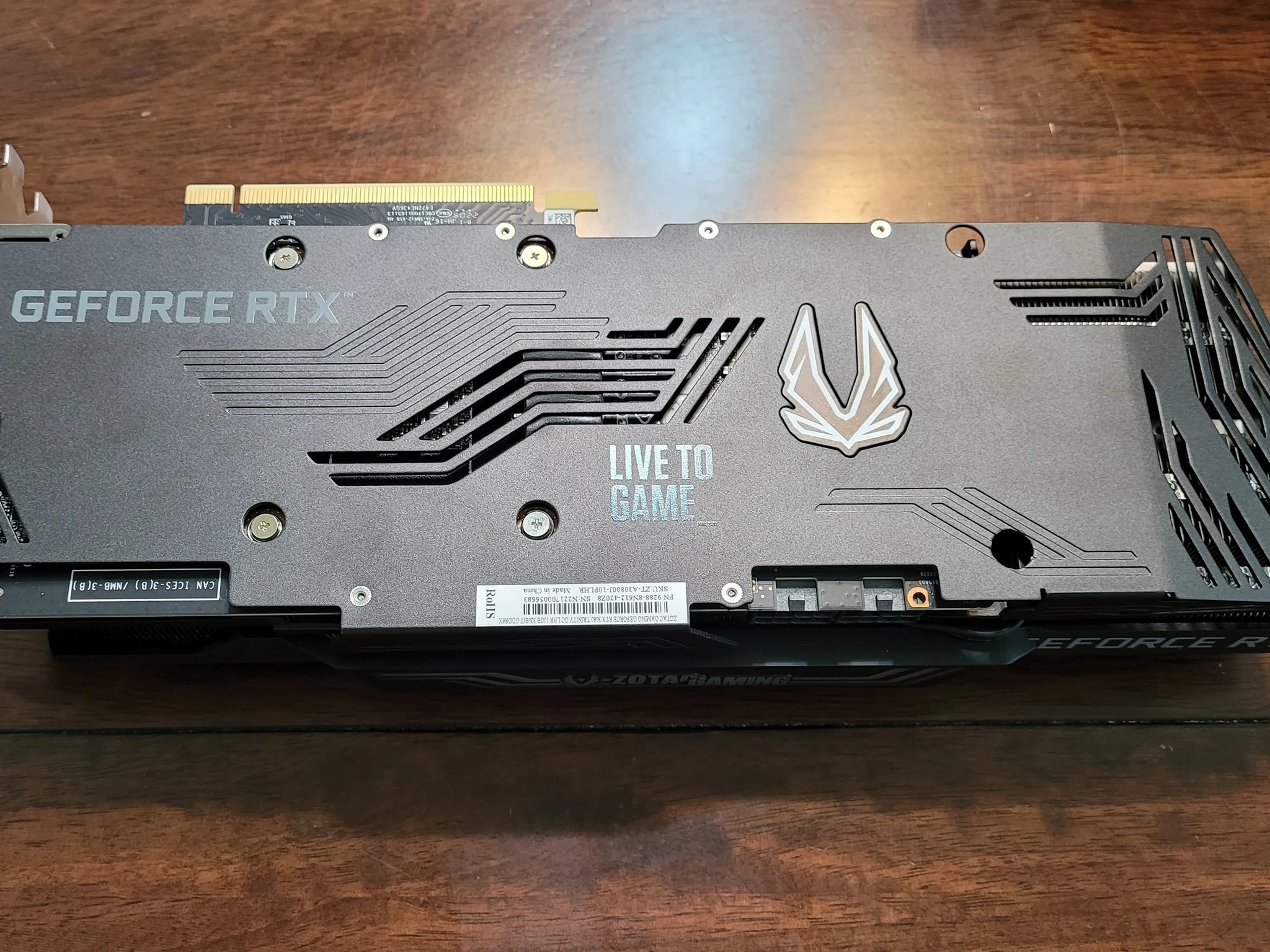 ZOTAC RTX 3080 Trinity OC LHR (Display randomly turns off)