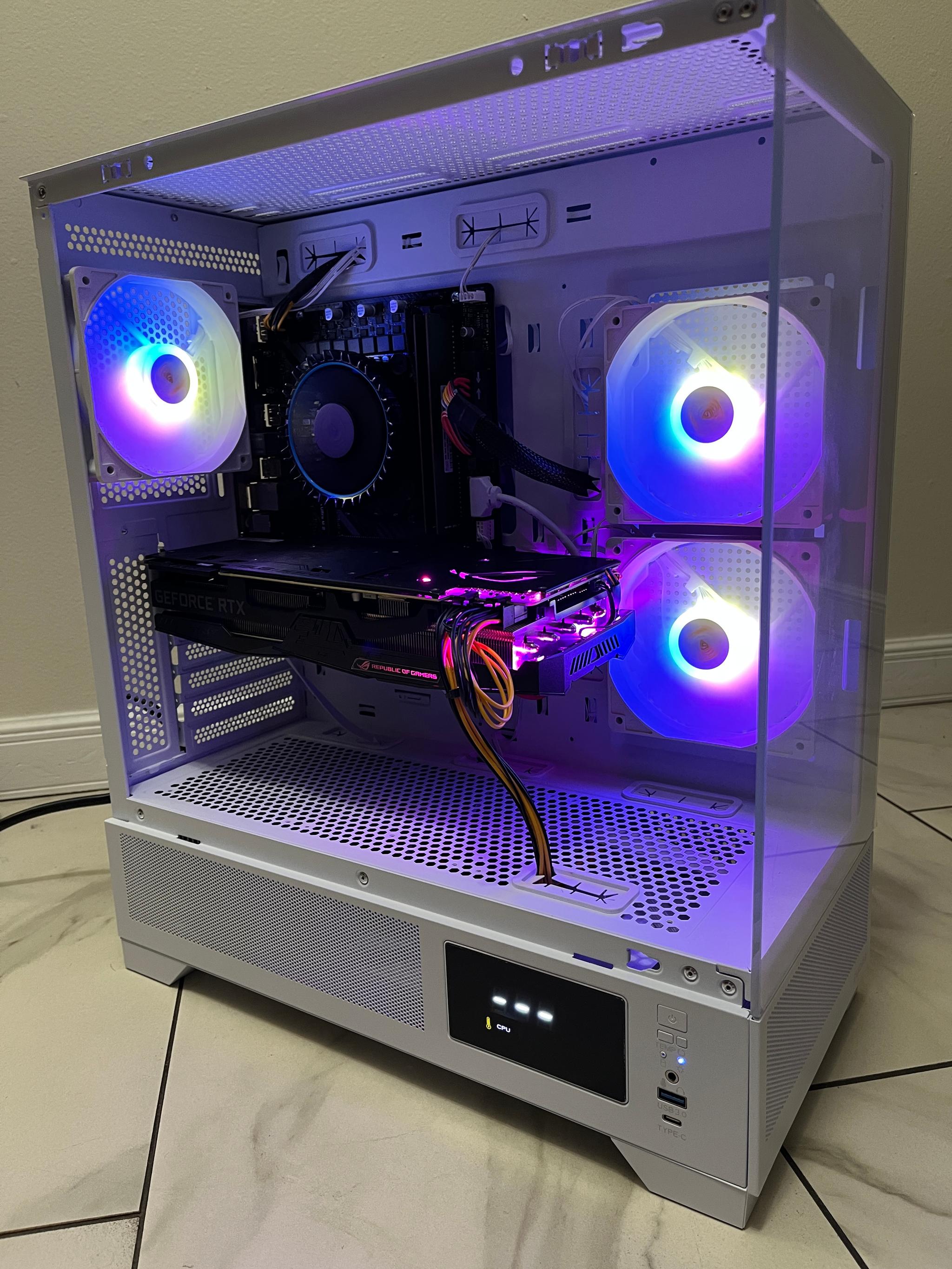 NVIDIA RTX 2070 Super, Intel Core i3-12100, 16GB RAM, 500GB SSD, High FPS Gaming PC w/Wi-Fi & BT