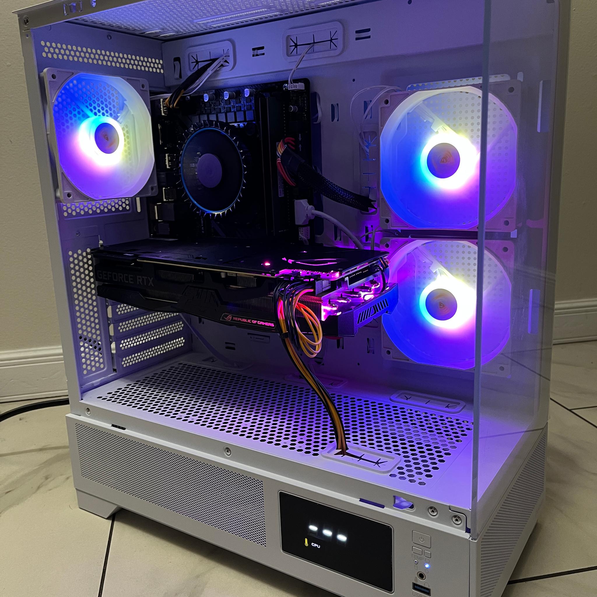 NVIDIA RTX 2070 Super, Intel Core i3-12100, 16GB RAM, 500GB SSD, High FPS Gaming PC w/Wi-Fi & BT