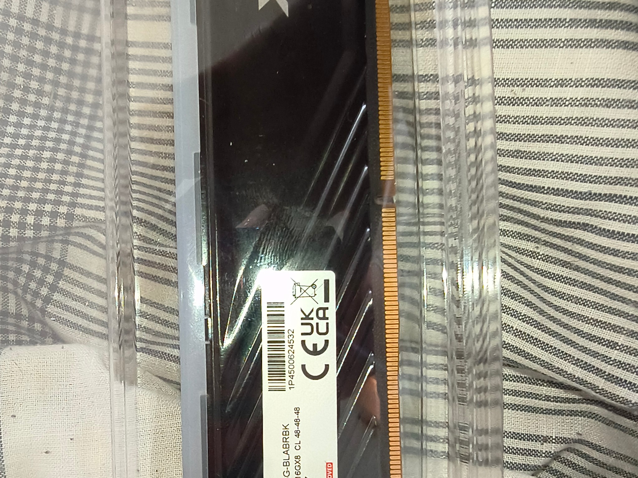 XPG Blade DDR5 16GB 6000MT/S C48