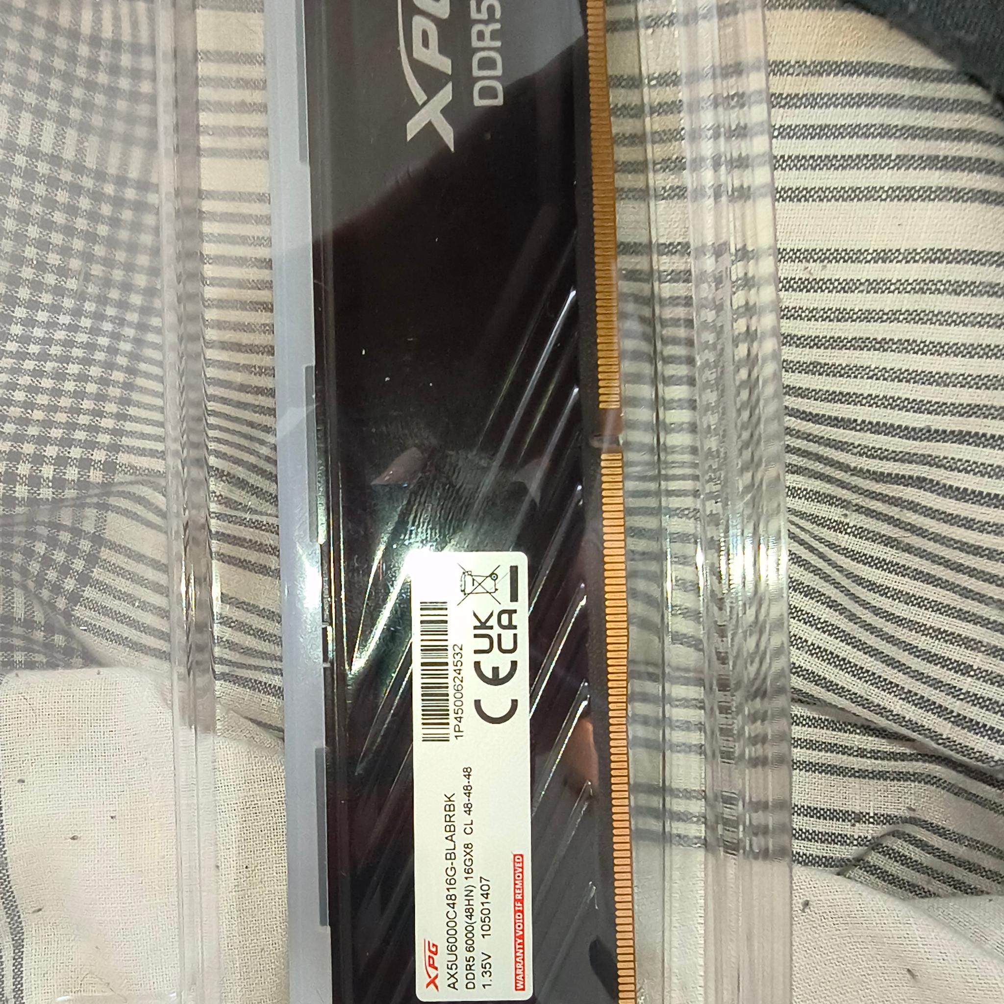 XPG Blade DDR5 16GB 6000MT/S C48