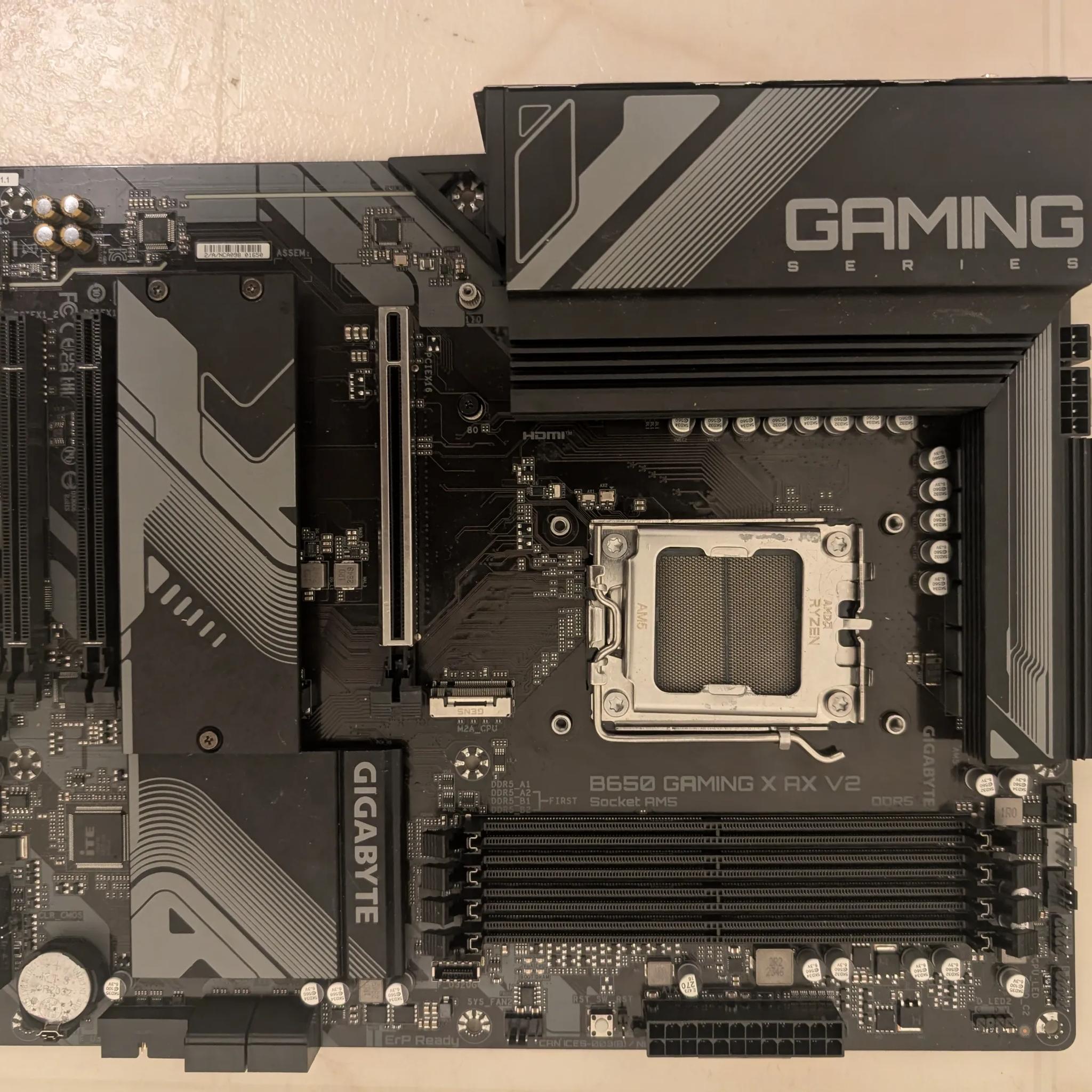 GIGABYTE B650 Gaming X AX V2 (AM5, DDR5) PLEASE READ DESC