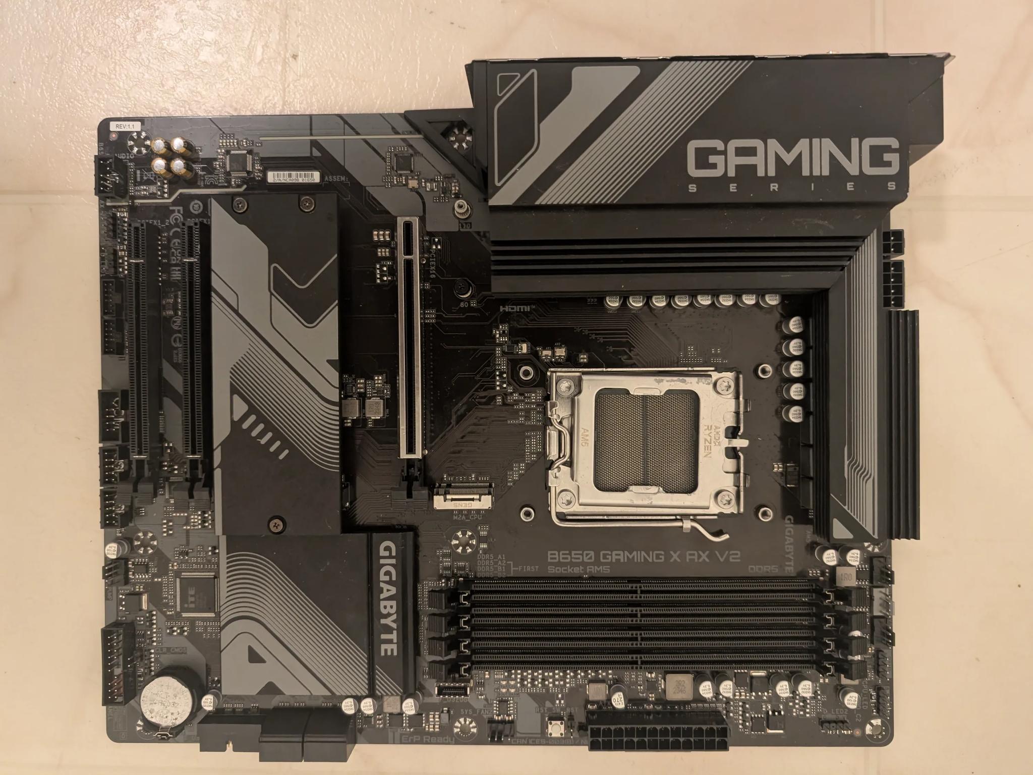 GIGABYTE B650 Gaming X AX V2 (AM5, DDR5) PLEASE READ DESC