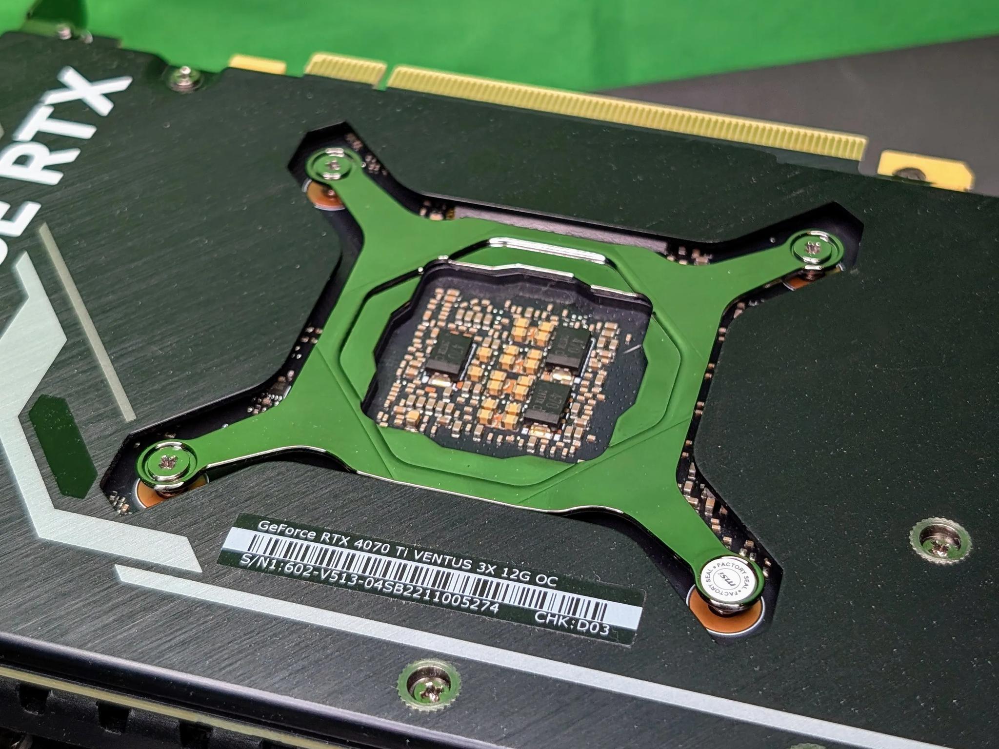 MSI RTX 4070Ti 12GB VENTUS 3X OC 12GB DDR6X