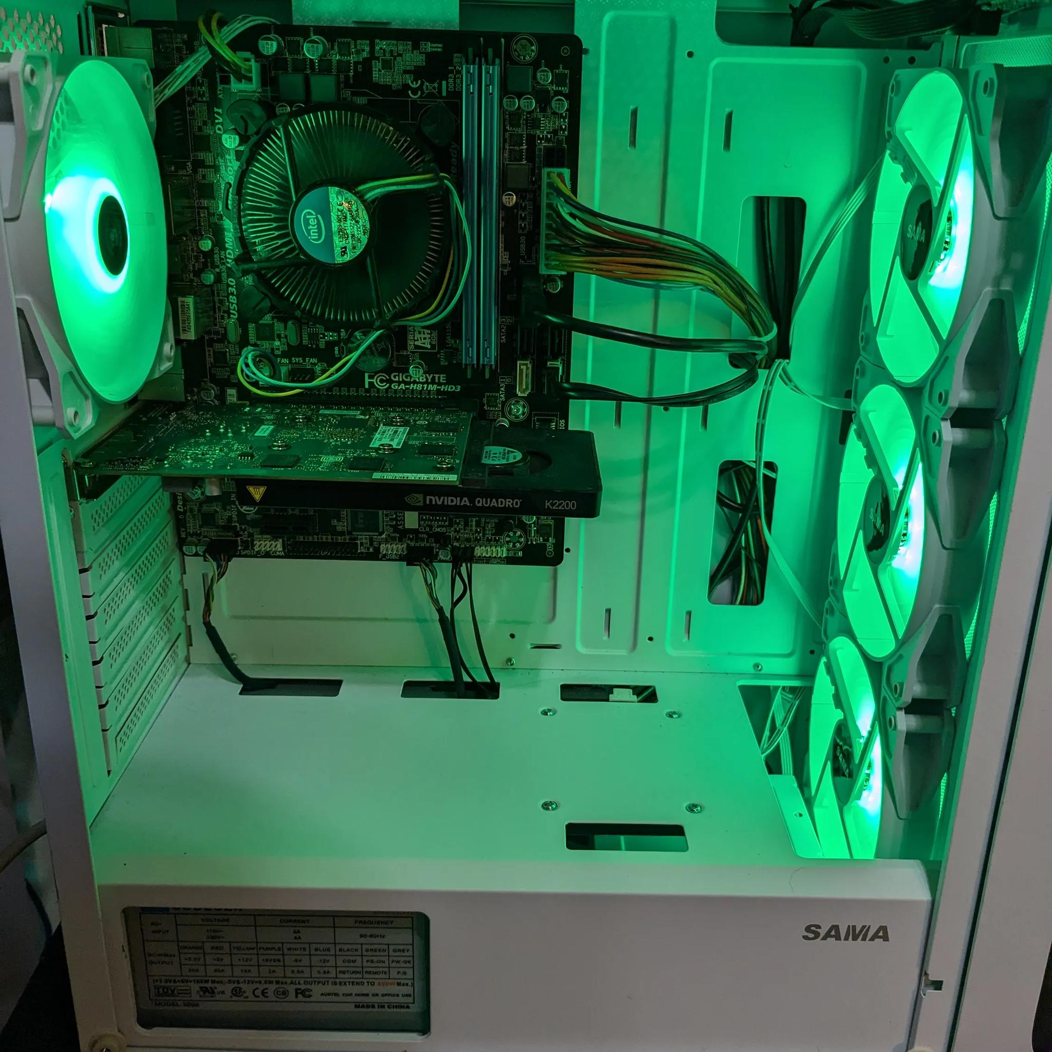 SCRATCH AND DENT | 100 FPS Fortnite | i5-4670, 16GB RAM, Nvidia K2200 4GB, 480GB SSD, NO GLASS PANEL