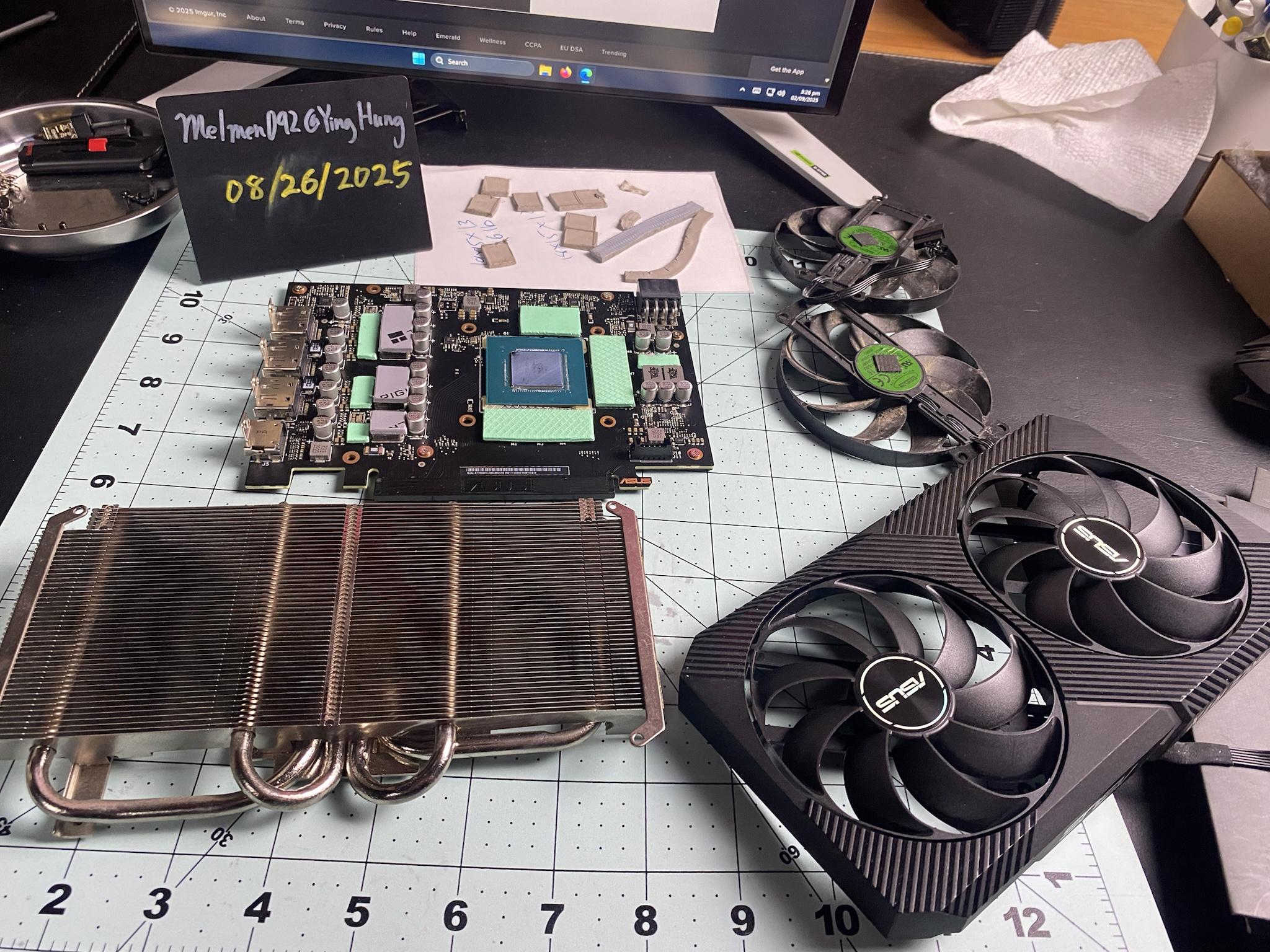 Asus 3060Ti Dual Mini 8GB OC edition