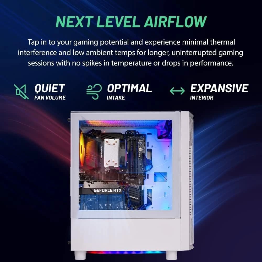 NEW & MUST GO SKYTECH ARCHANGEL Gaming PC |RYZEN 5 5500| RTX 3050|1TB SSD|16GB|