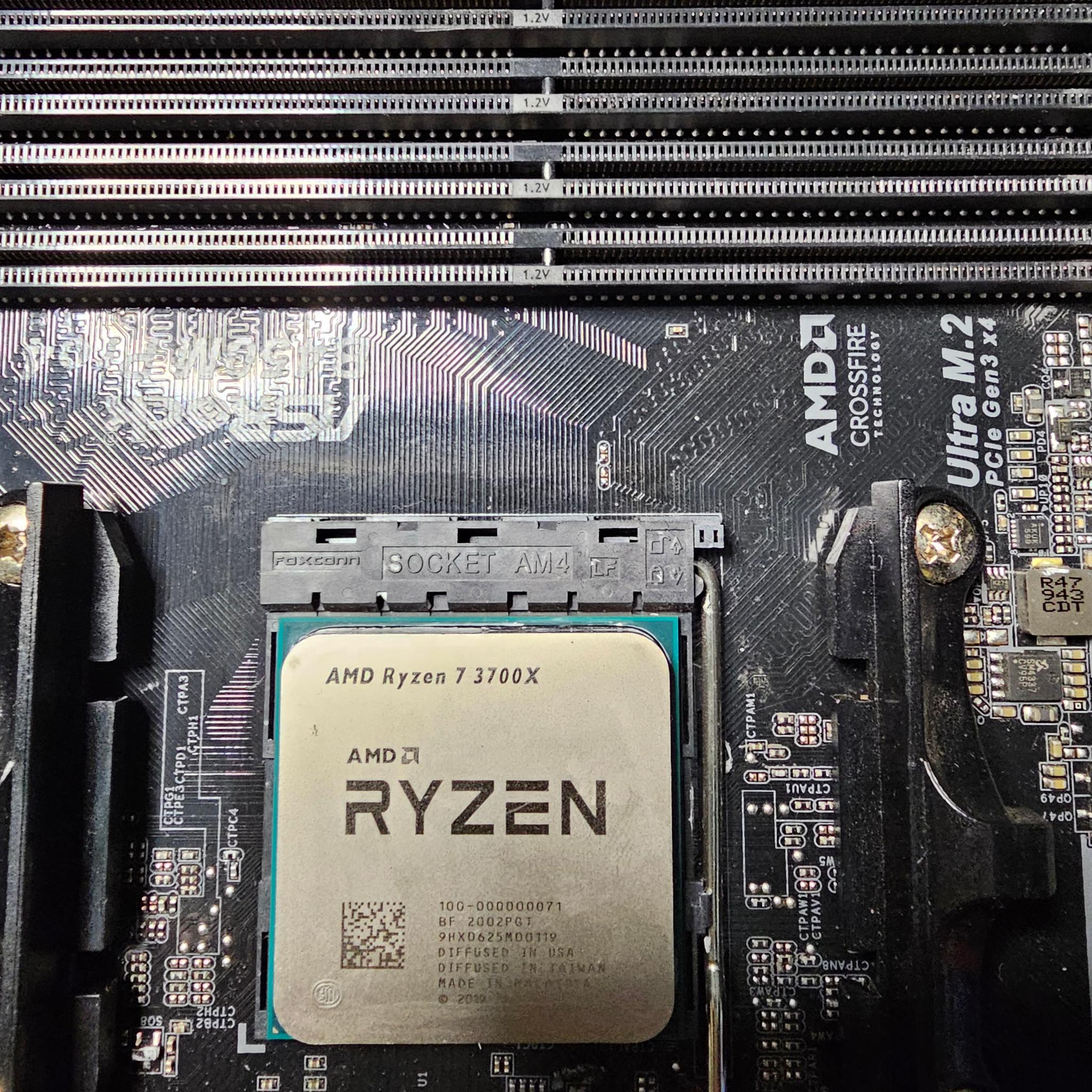 Asrock B450M Pro 4 version 1 with Ryzen 7 3700X
