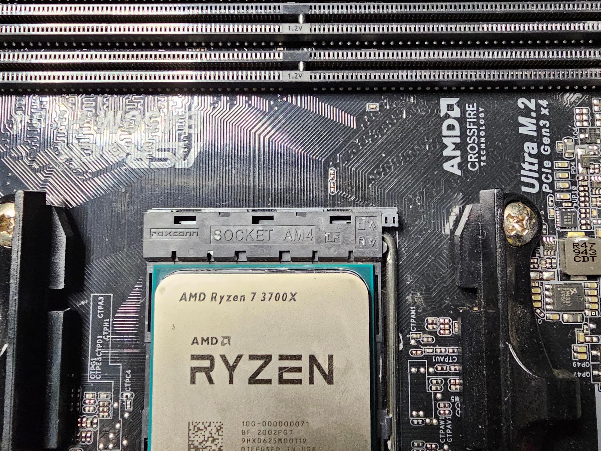 Asrock B450M Pro 4 version 1 with Ryzen 7 3700X