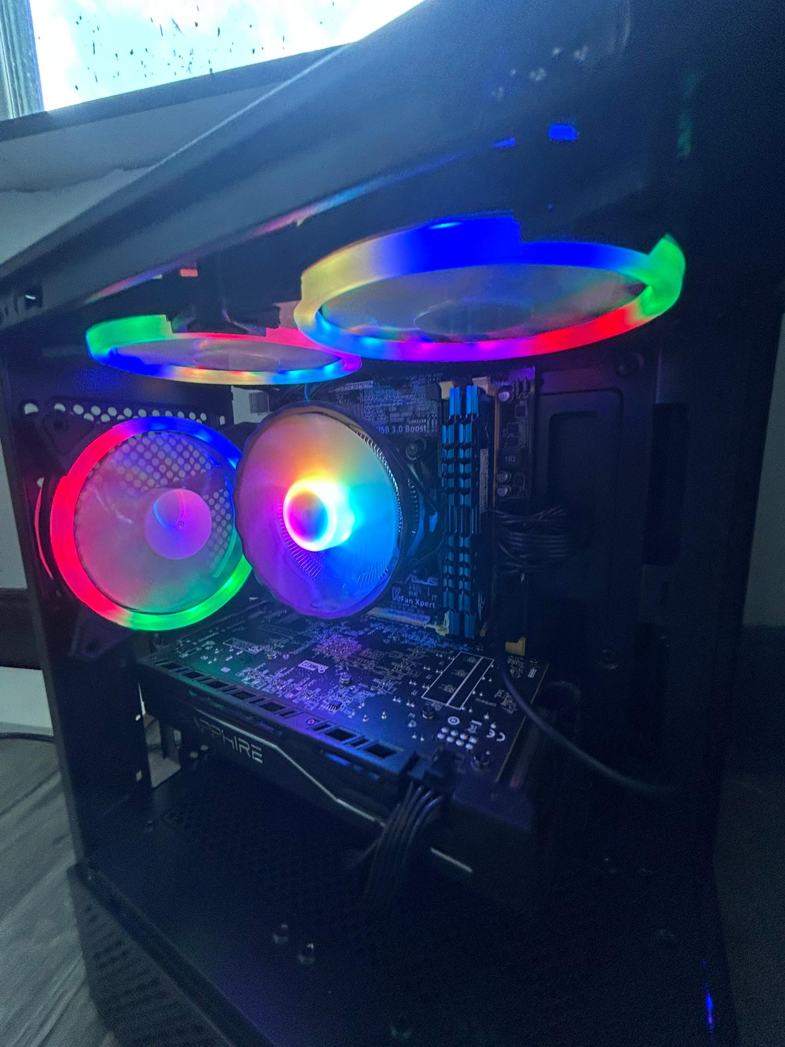 🌑Shadow || Budget Gaming PC⚔️ RX 470 4gb ⚔️Intel 4590⚔️16GB DDR3