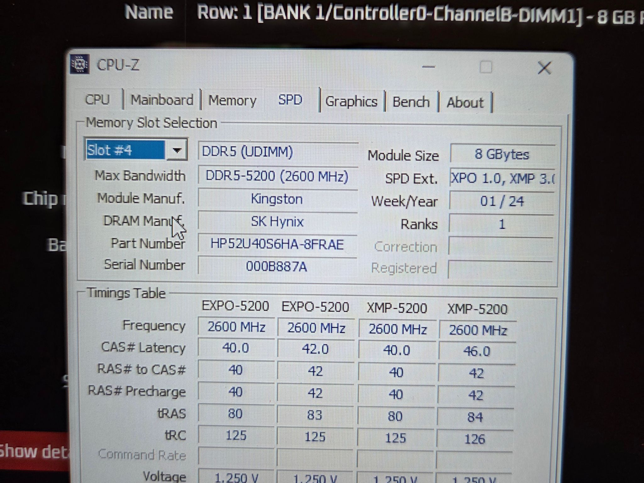 Kingston Fury Beast DDR5-5200 16GB (2x8GB) 5200MHz RGB