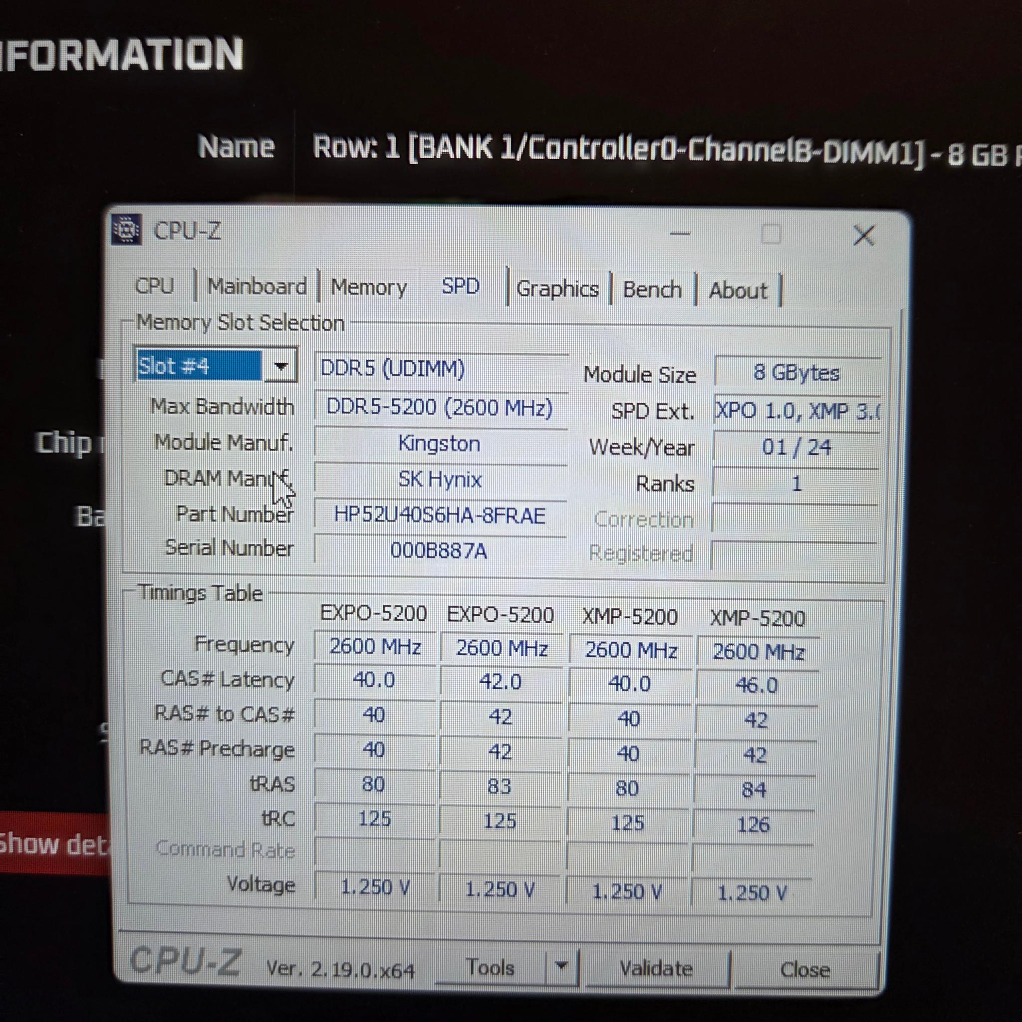 Kingston Fury Beast DDR5-5200 16GB (2x8GB) 5200MHz RGB