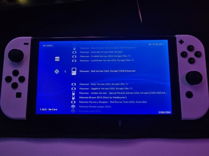 Modded Nintendo Switch – OLED Model