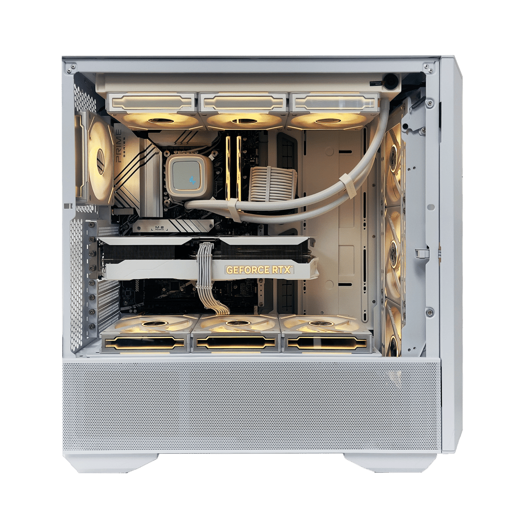 ☀️The Solar Warden White Gaming PC☀️ RTX 4070 12GB | i9-13900KF | 32GB DDR5 | 1T M.2 | ...