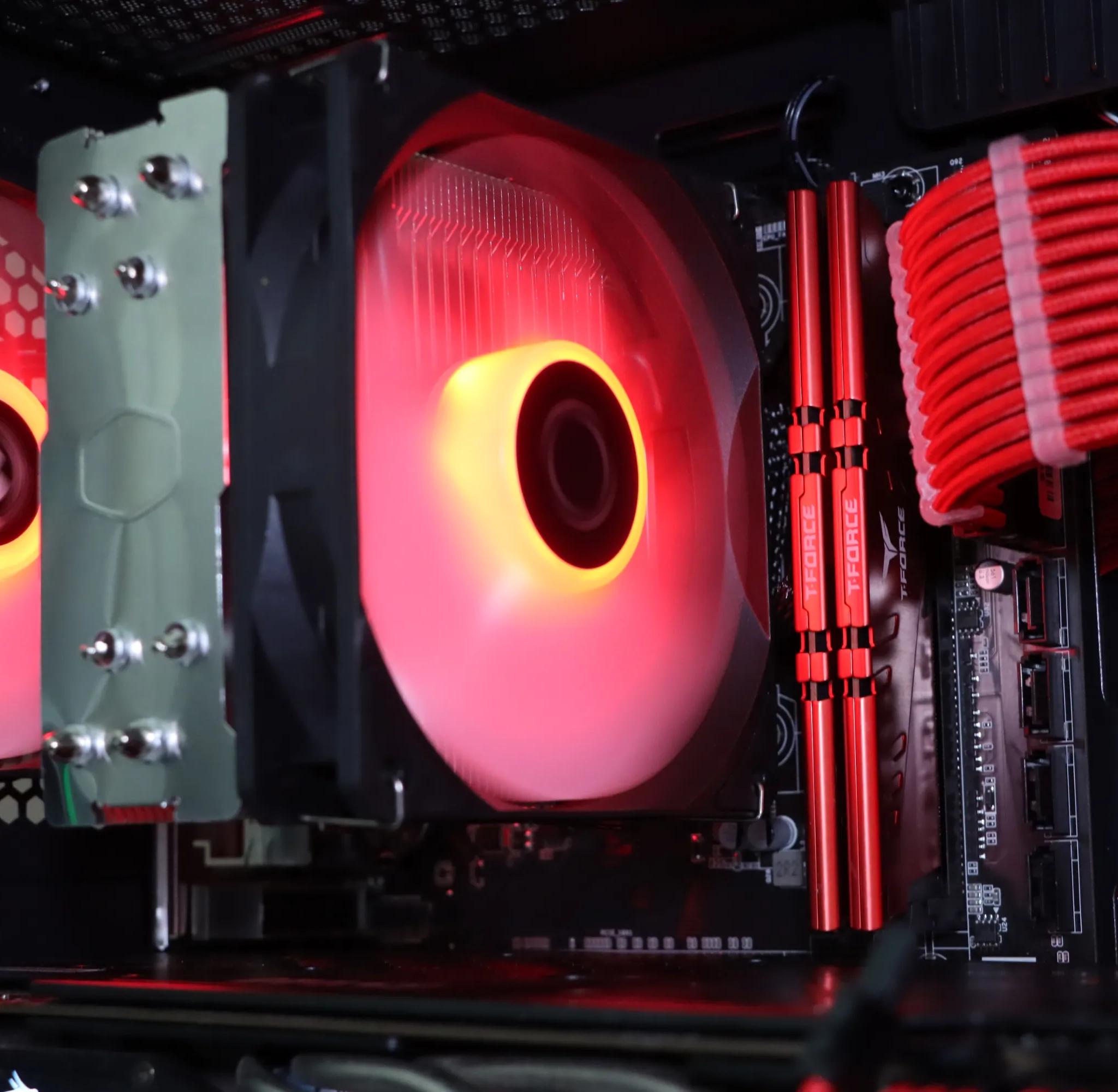 🔥RED RGB GAMING PC | GTX 1070 | Ryzen 5 | 512gb NVME SSD | 16gb Ram🔥