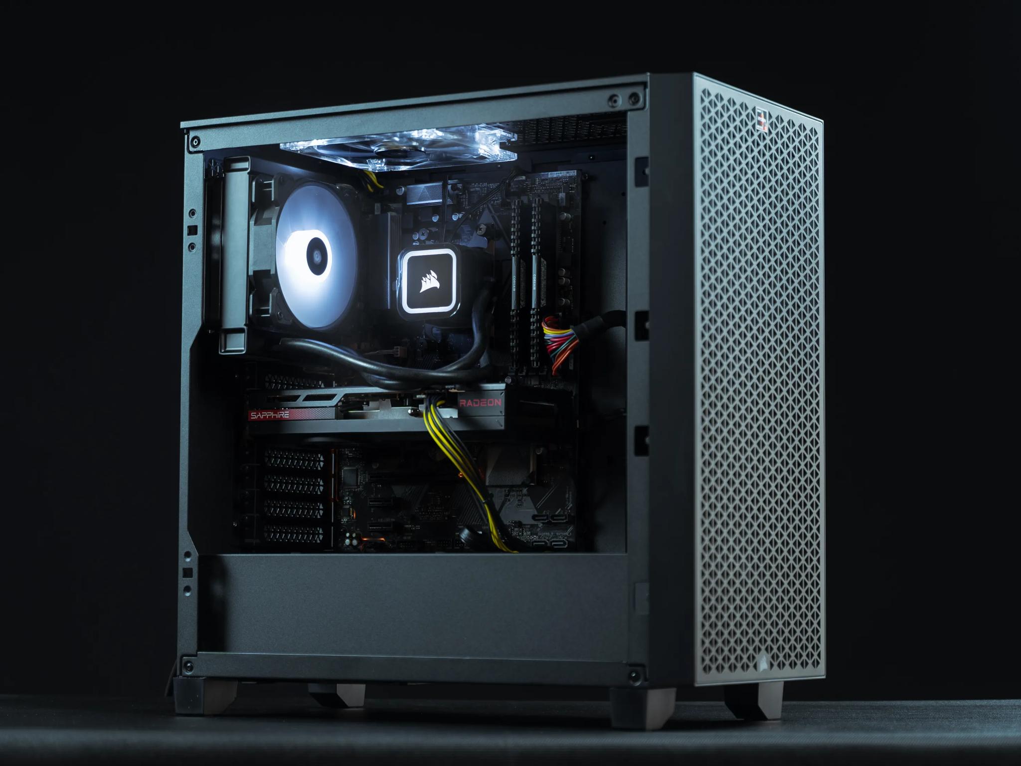 “LesserStag” RX 7600 Ryzen 5 32GB Windows 11 1TB Gaming PC Powerhouse