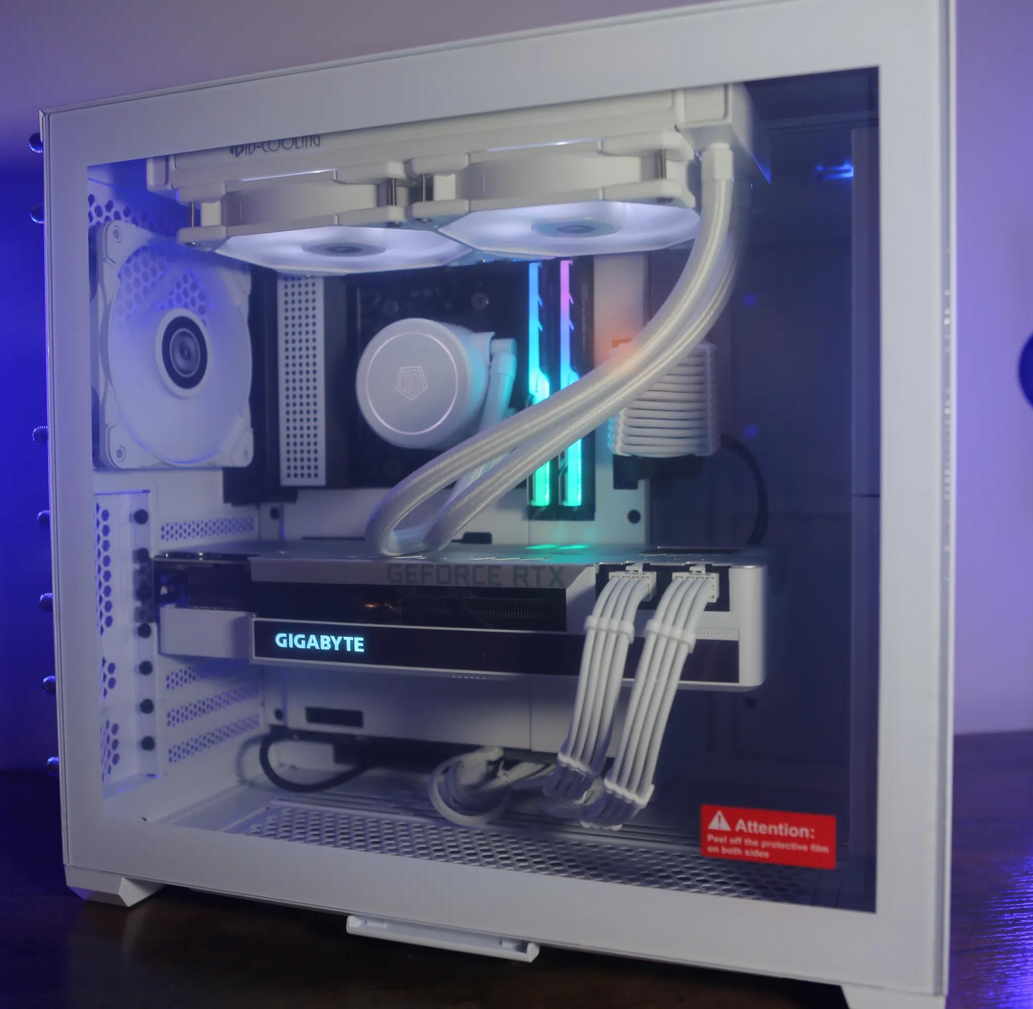 5600X3D & RTX 3080 (10GB) ALL-WHITE GAMING PC!