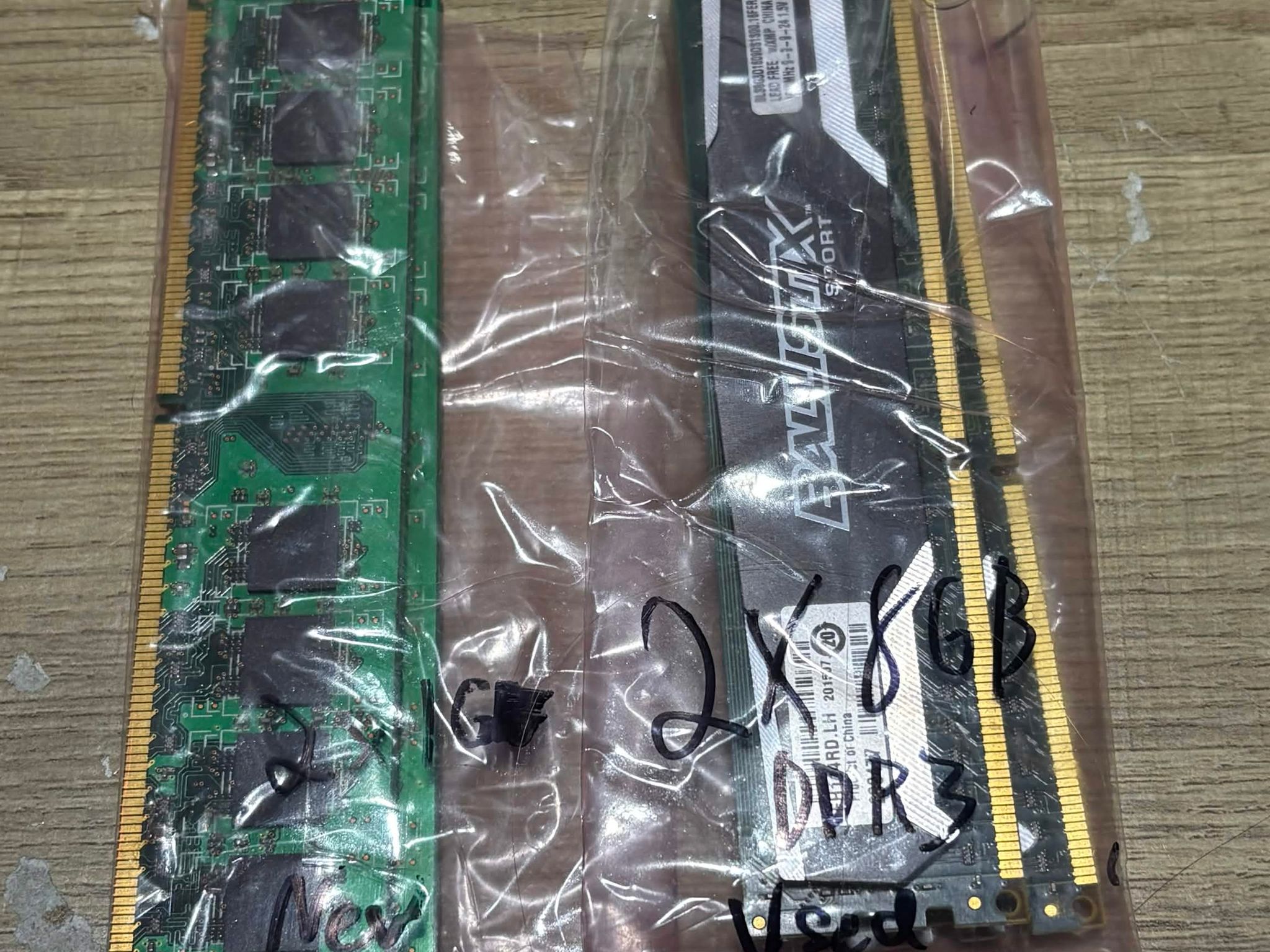 DDR3 & DDR2 Desktop RAM Lot | Corsair, Kingston HyperX, Crucial, Samsung, Hynix & More